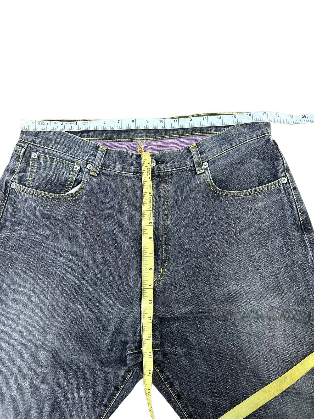 Swagger Vintage Swagger Japan Fade Black Denim Selvedge Jeans Size US 34 / EU 50 - 3 Thumbnail