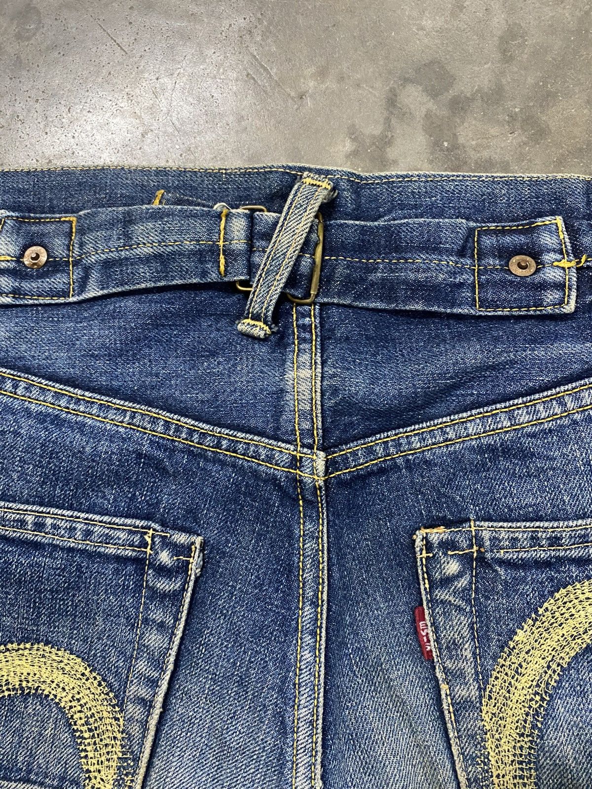 Evisu Vintage Evis Jeans Japan 80s Scovill Rivert @283 imn Size US 32 / EU 48 - 7 Thumbnail