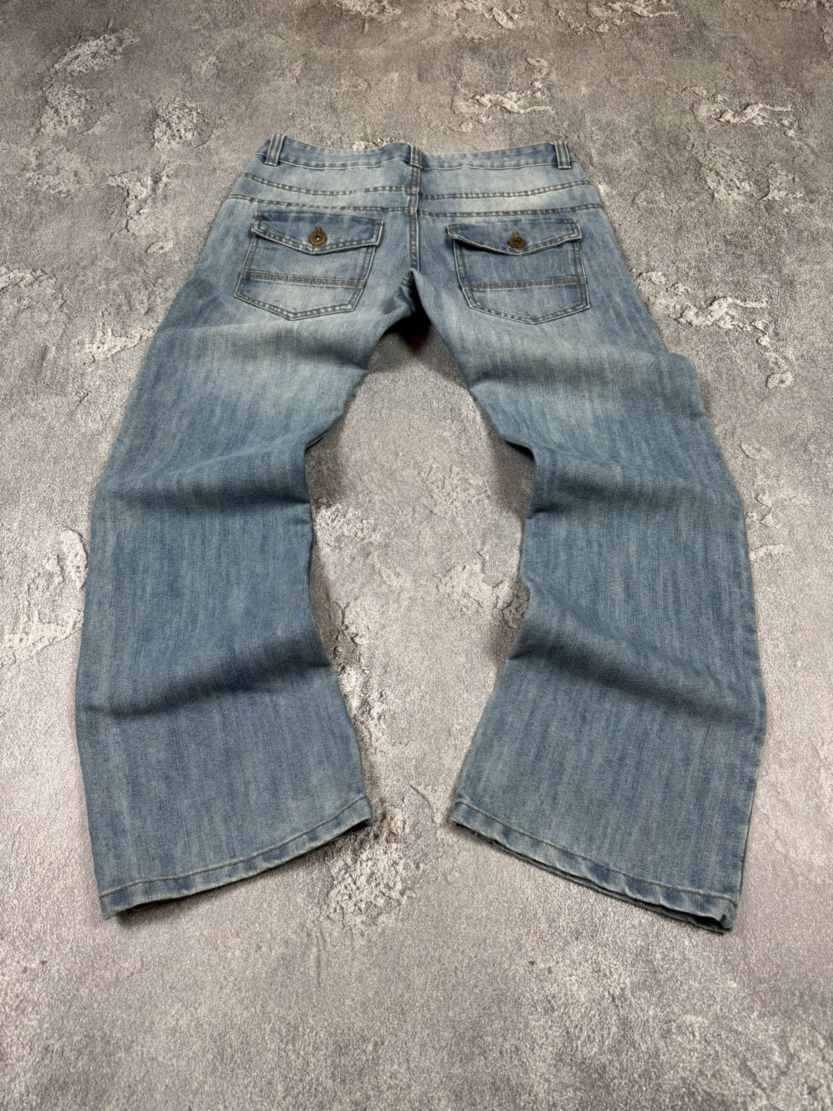 パンツ jackrose damaged flare denim y2k T0091 jackrose damaged flare denim y2k T0091 ✨ Basic Grey Flared Jeans