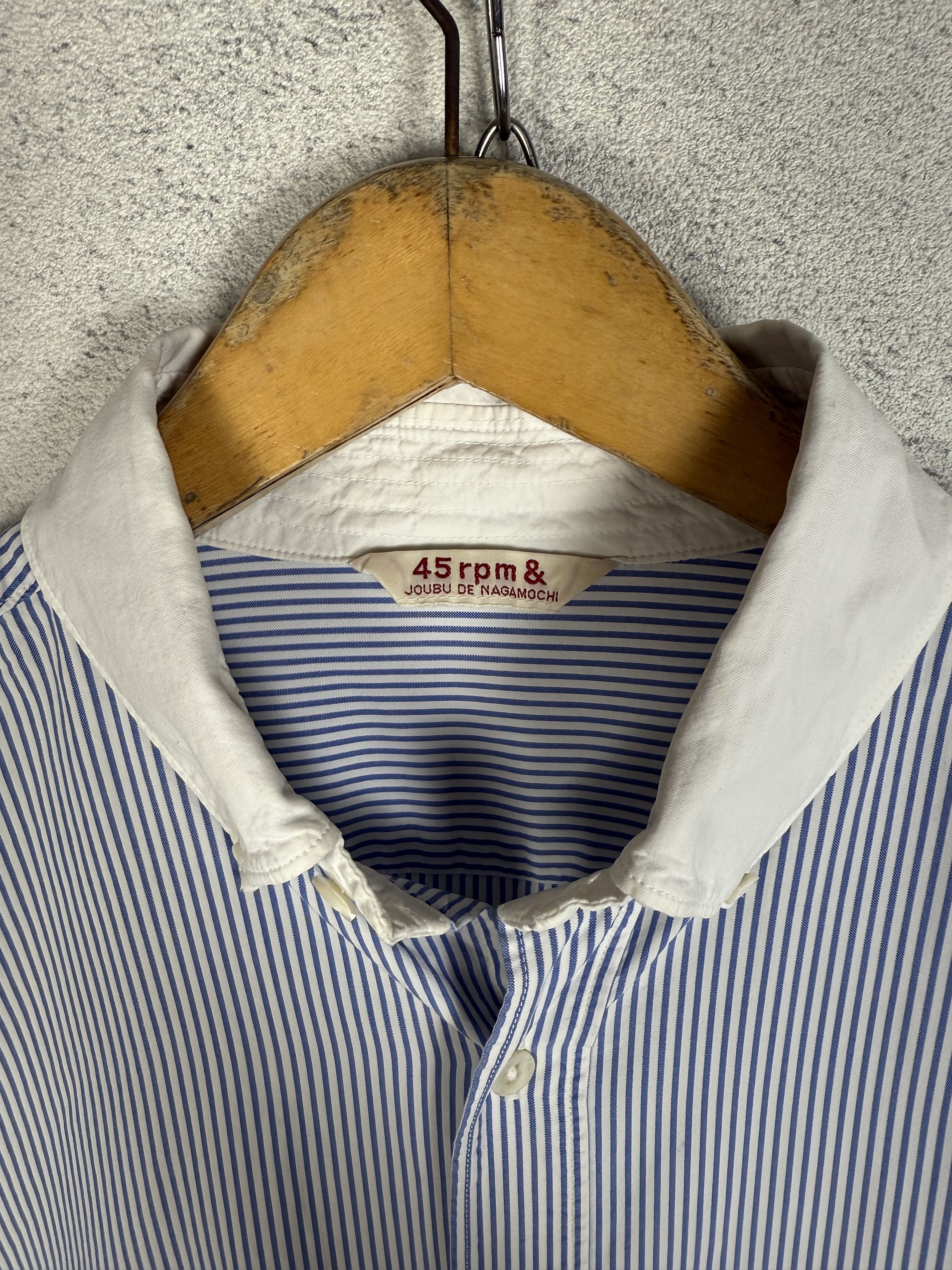45rpm 45RPM Striped Shirt Size US L / EU 52-54 / 3 - 5 Thumbnail