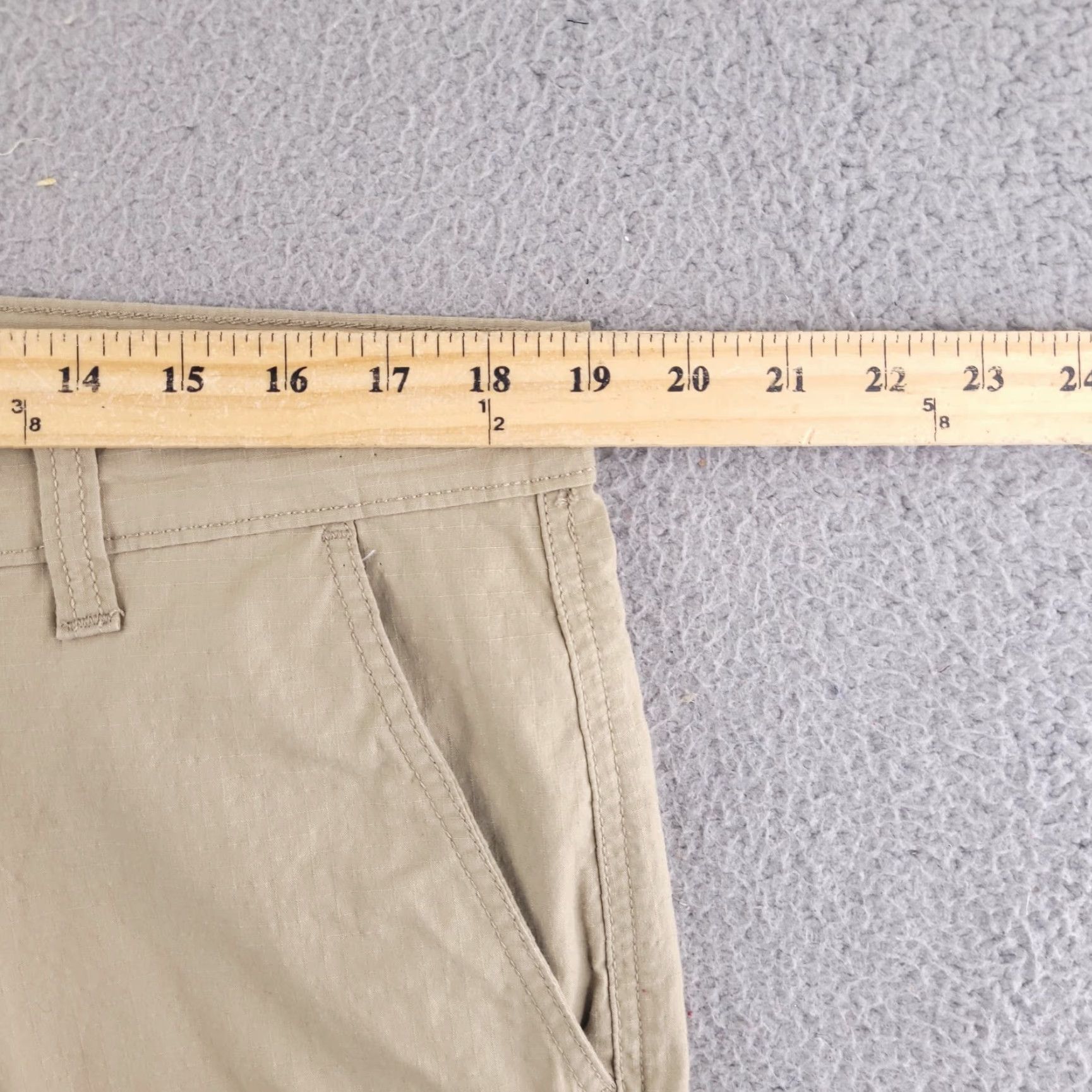 Levi's Levi's Shorts Cargo Mens 36 Brown Ripstop Utility Cotton Flat Front Size US 36 / EU 52 - 5 Thumbnail