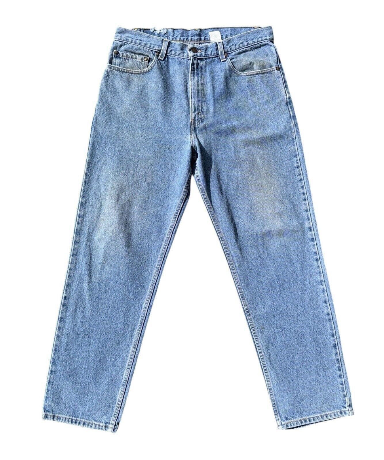 Levi's Vintage Levi's Blue Jeans 540 Denim Brown Tab Jeans 34x30 Size US 34 / EU 50 - 1 Thumbnail