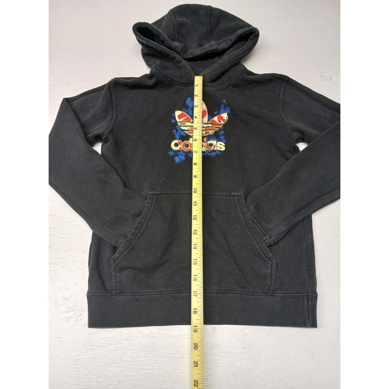 Adidas Adidas Black (Medium) Sports Casual Pullover Hoodie Size US M / EU 48-50 / 2 - 2 Thumbnail