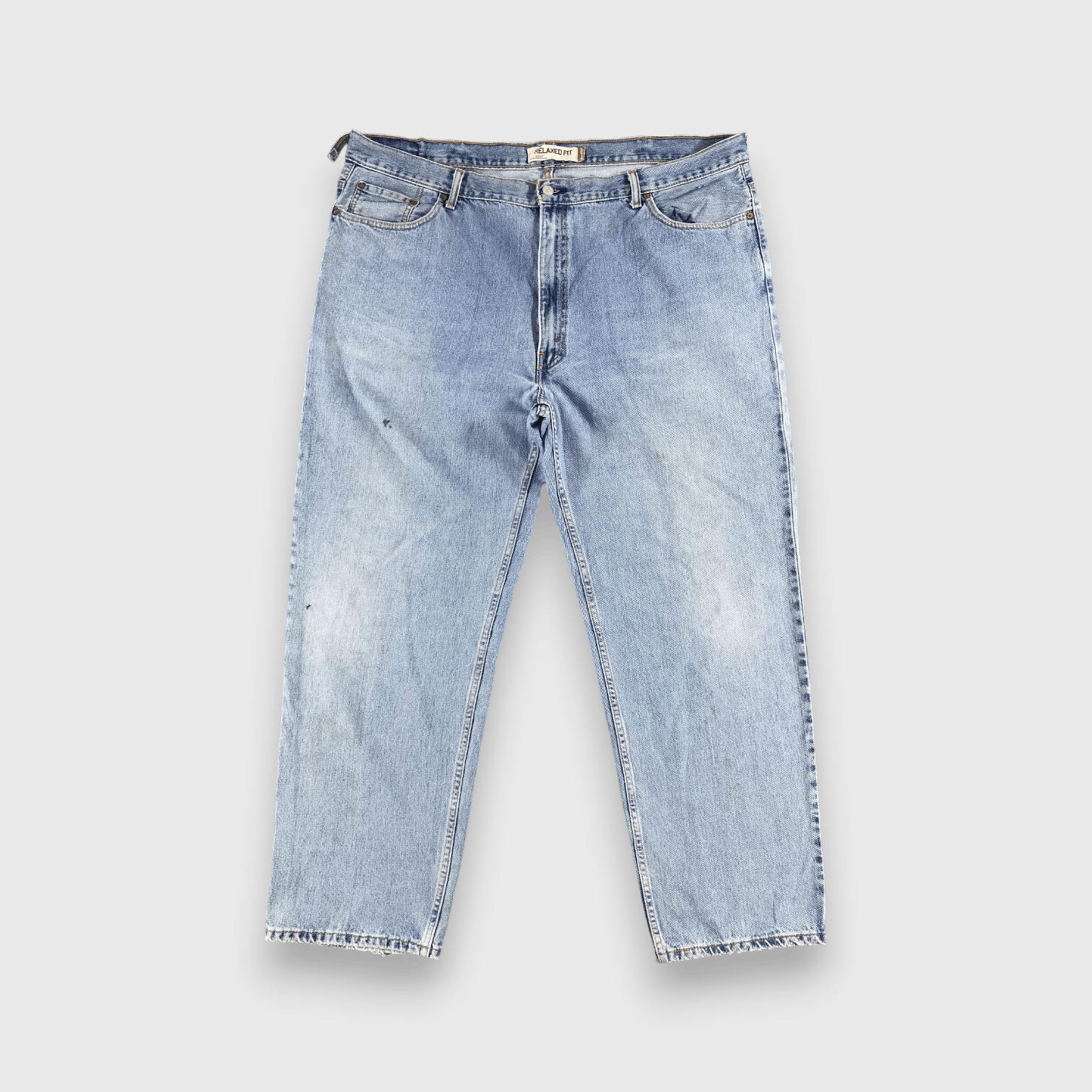 Levi's Vintage 90s Light Wash Levis 550 Jeans-J1223 Size US 44 / EU 60 - 1 Thumbnail