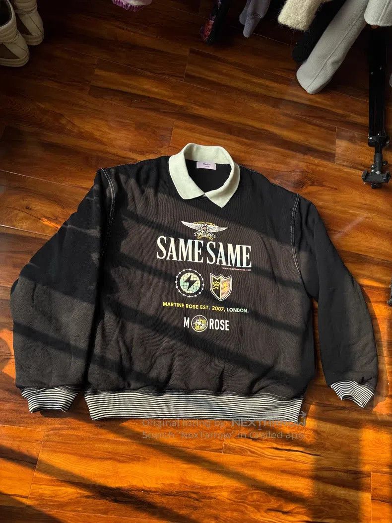 Martine Rose Martine Rose Crew neck pullover silhouette sweatshirt Size S / US 4 / IT 40 - 1 Thumbnail