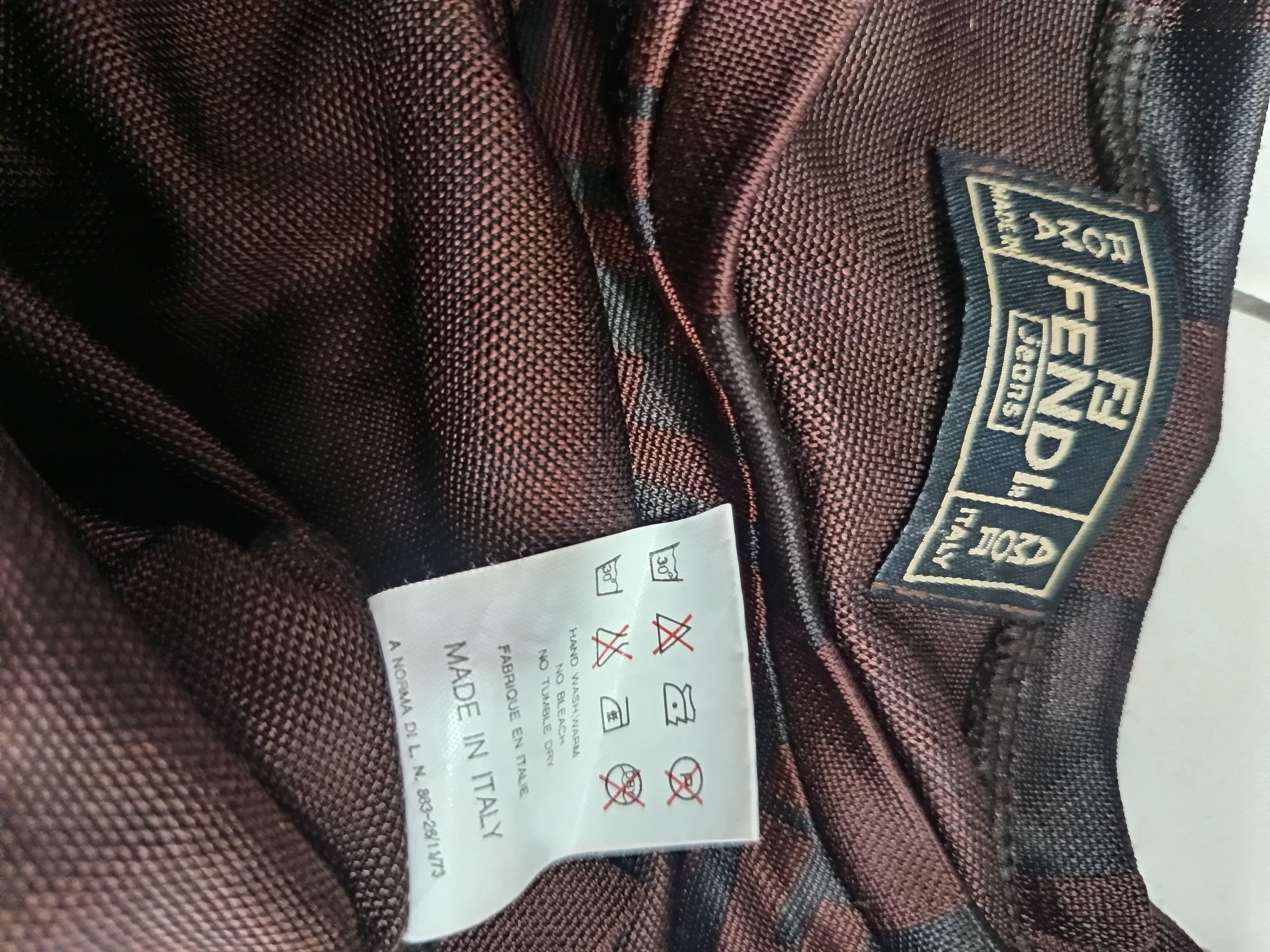 Fendi Vintage fendi zucca Size S / US 4 / IT 40 - 7 Thumbnail