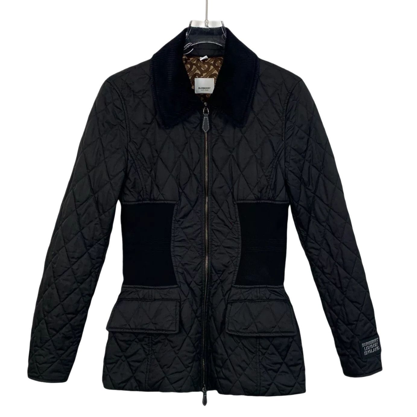 Burberry Burberry Diamond Quilted Zip Jacket IT 38 Size XS / US 0-2 / IT 36-38 - 1 Thumbnail