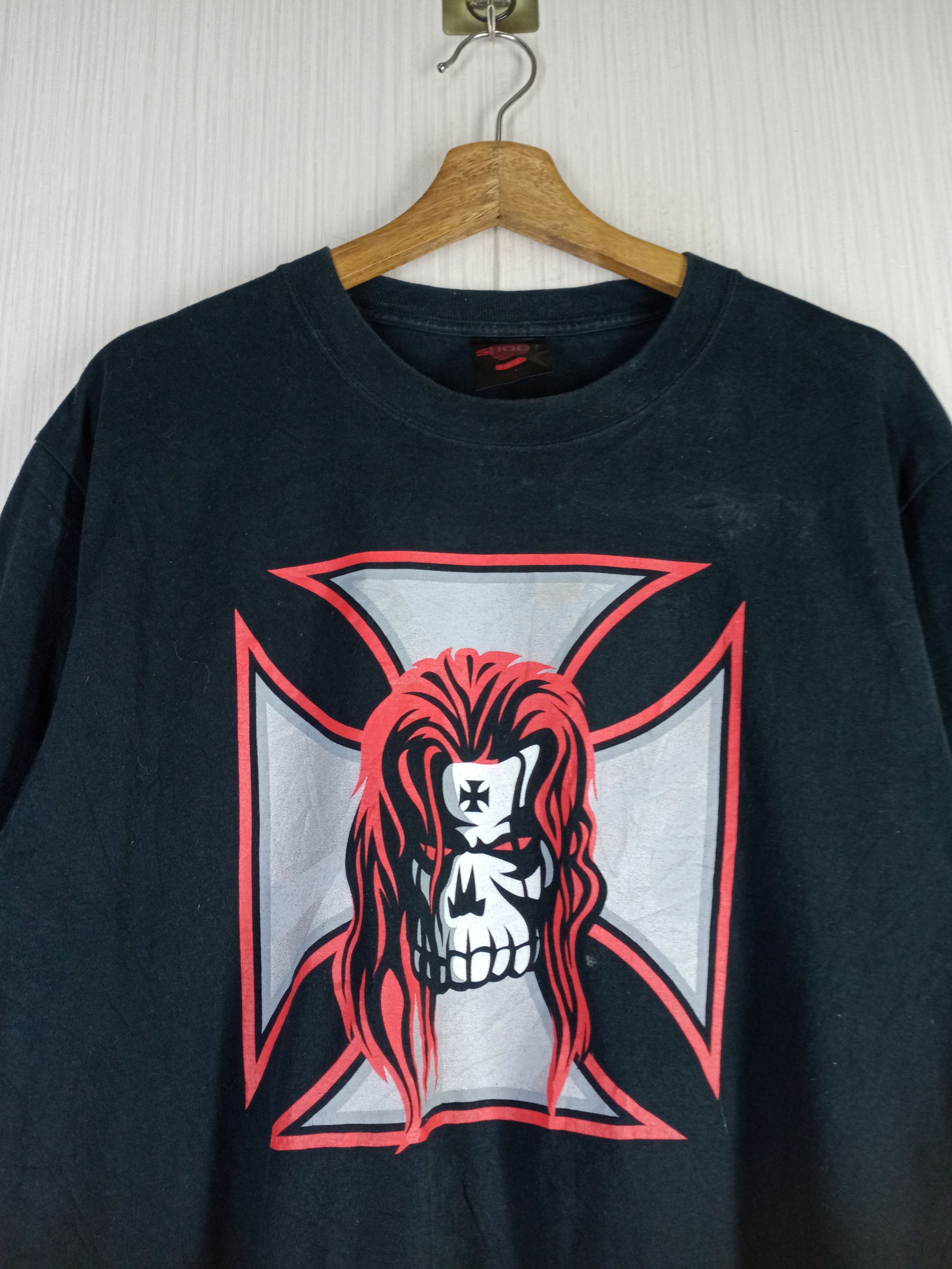 WWE Rare Vintage 2000s WWE Triple H Tshirt Size US L / EU 52-54 / 3 - 2 Thumbnail