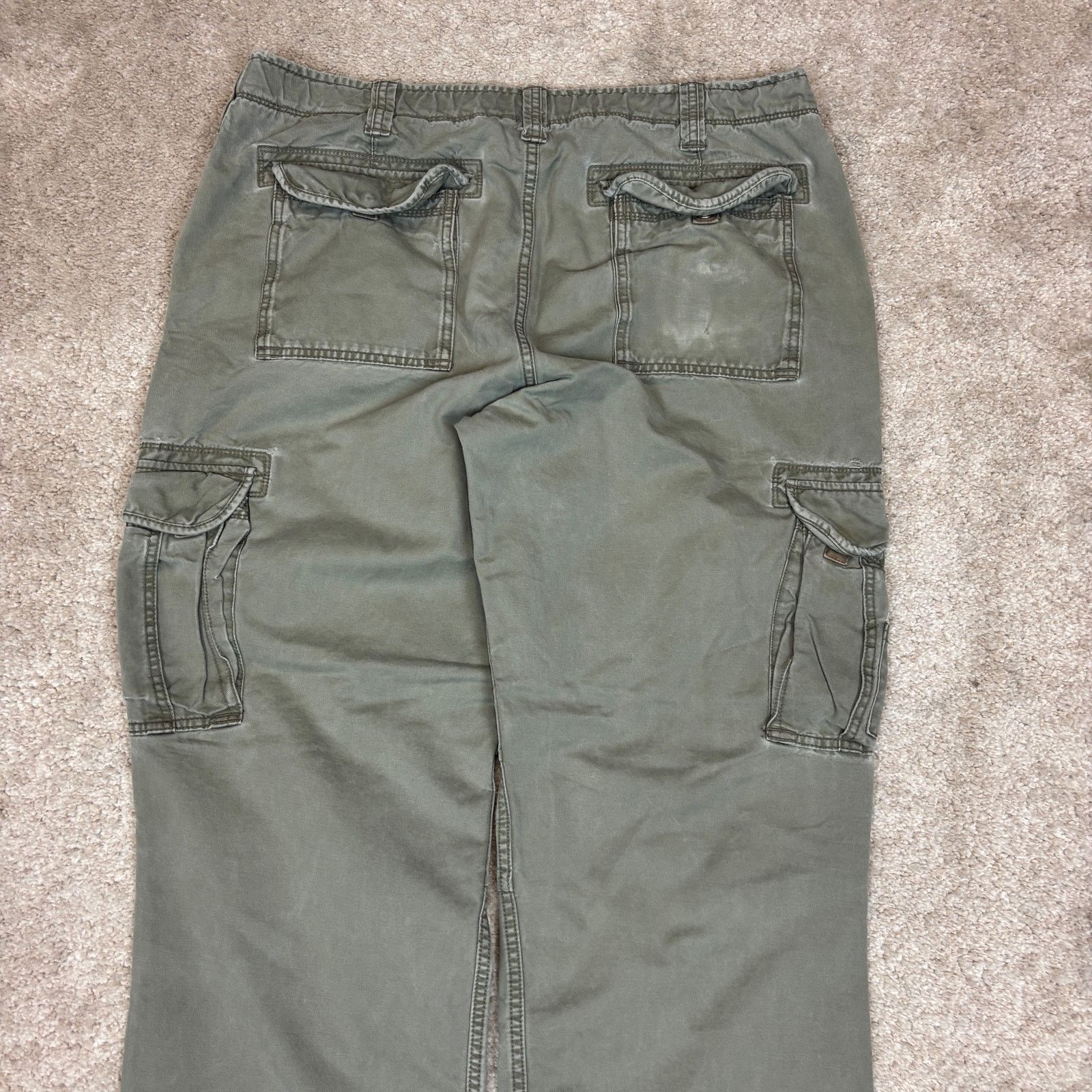 Old Navy Vintage Old Navy Surplus Cargo Pants Skater 38x30 Size US 38 / EU 54 - 6 Thumbnail