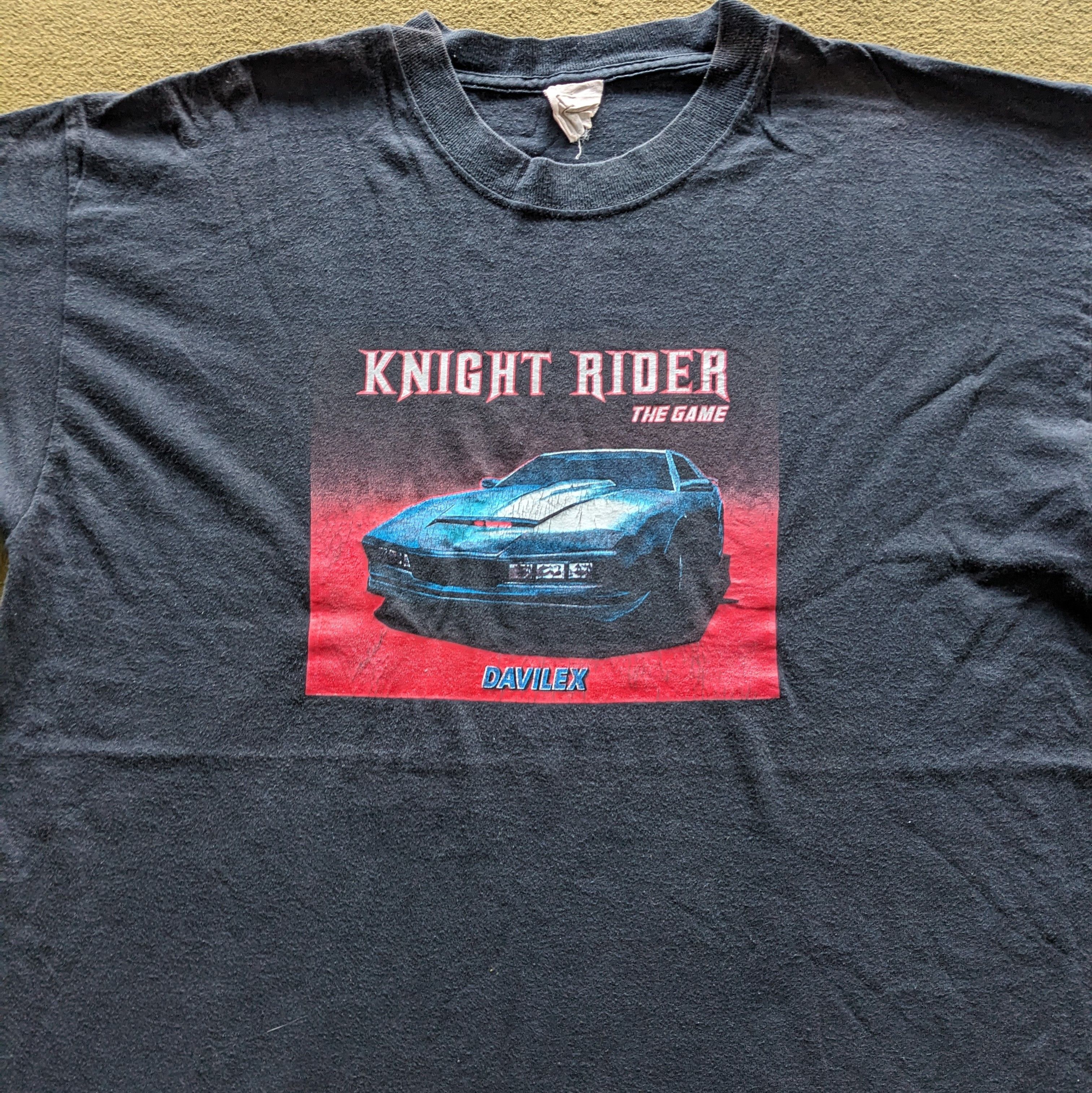 Playstation Vintage KNIGHT RIDER Playstation Game T-shirt Size US XL / EU 56 / 4 - 2 Thumbnail