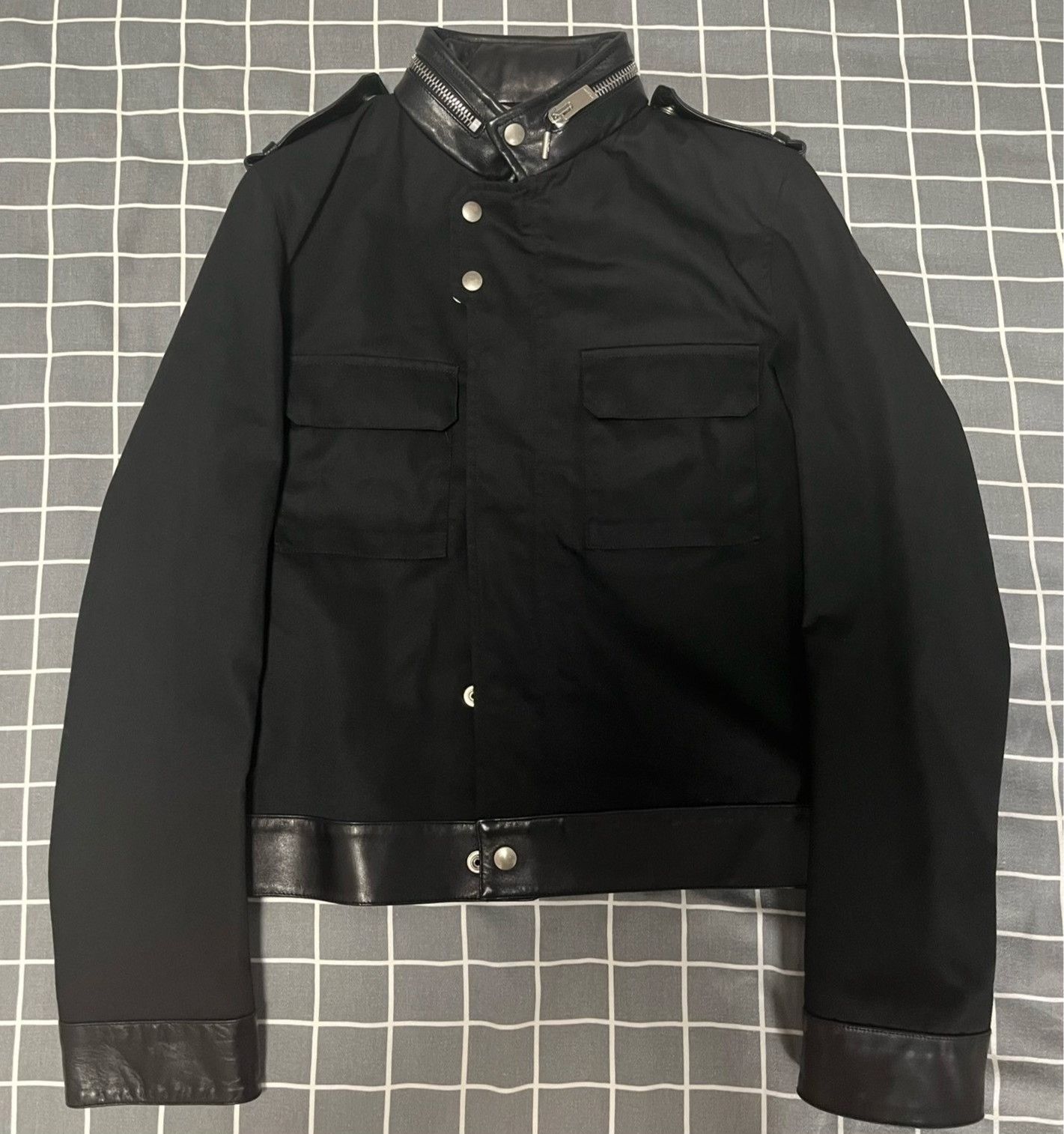 Saint Laurent Paris Saint Laurent Paris 13ss Leather Jacket Size US S / EU 44-46 / 1 - 1 Thumbnail