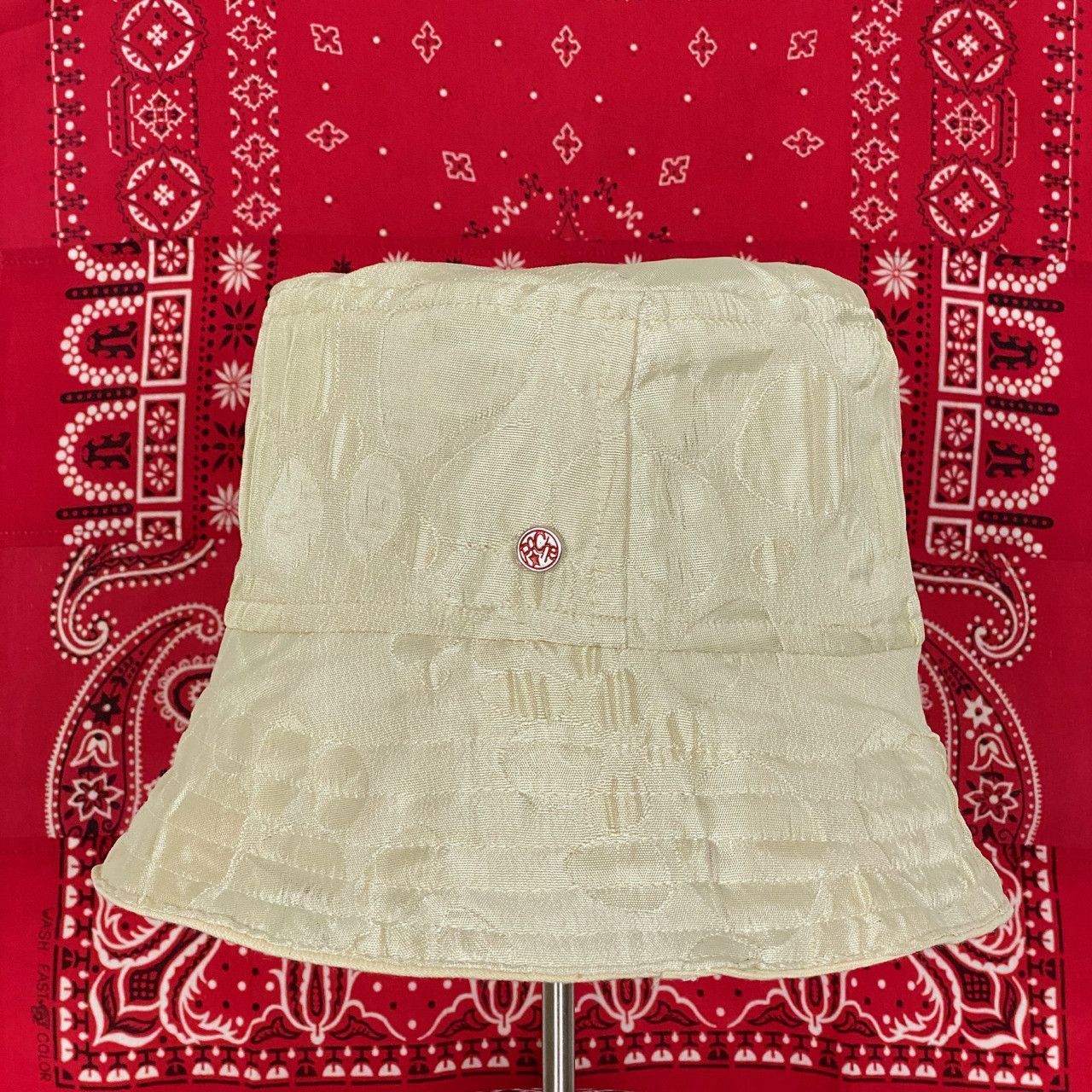 Poche Studio POCHE STUDIO HANDMADE REVERSIBLE BUCKET HAT Size ONE SIZE - 2 Thumbnail