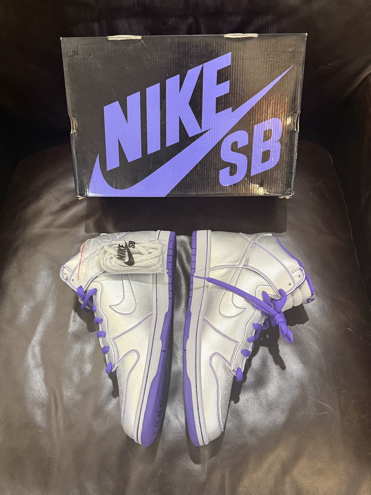 Nike Nike SB Dunk High Dinosaur Jr 2007 - 13M - New DS 313171-003 Size US 13 / EU 46 - 5 Thumbnail