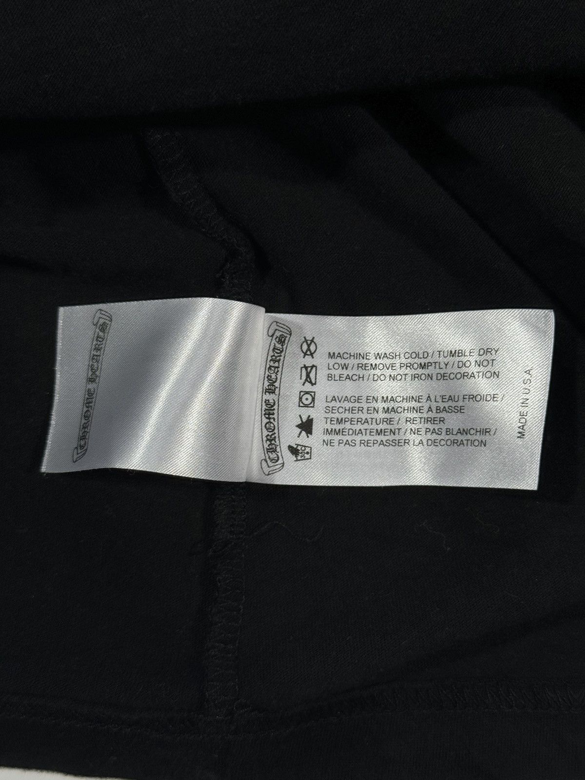 Chrome Hearts Chrome Hearts 'Cross Spine' Pocket Tee Sz XXL Size US XXL / EU 58 / 5 - 8 Thumbnail