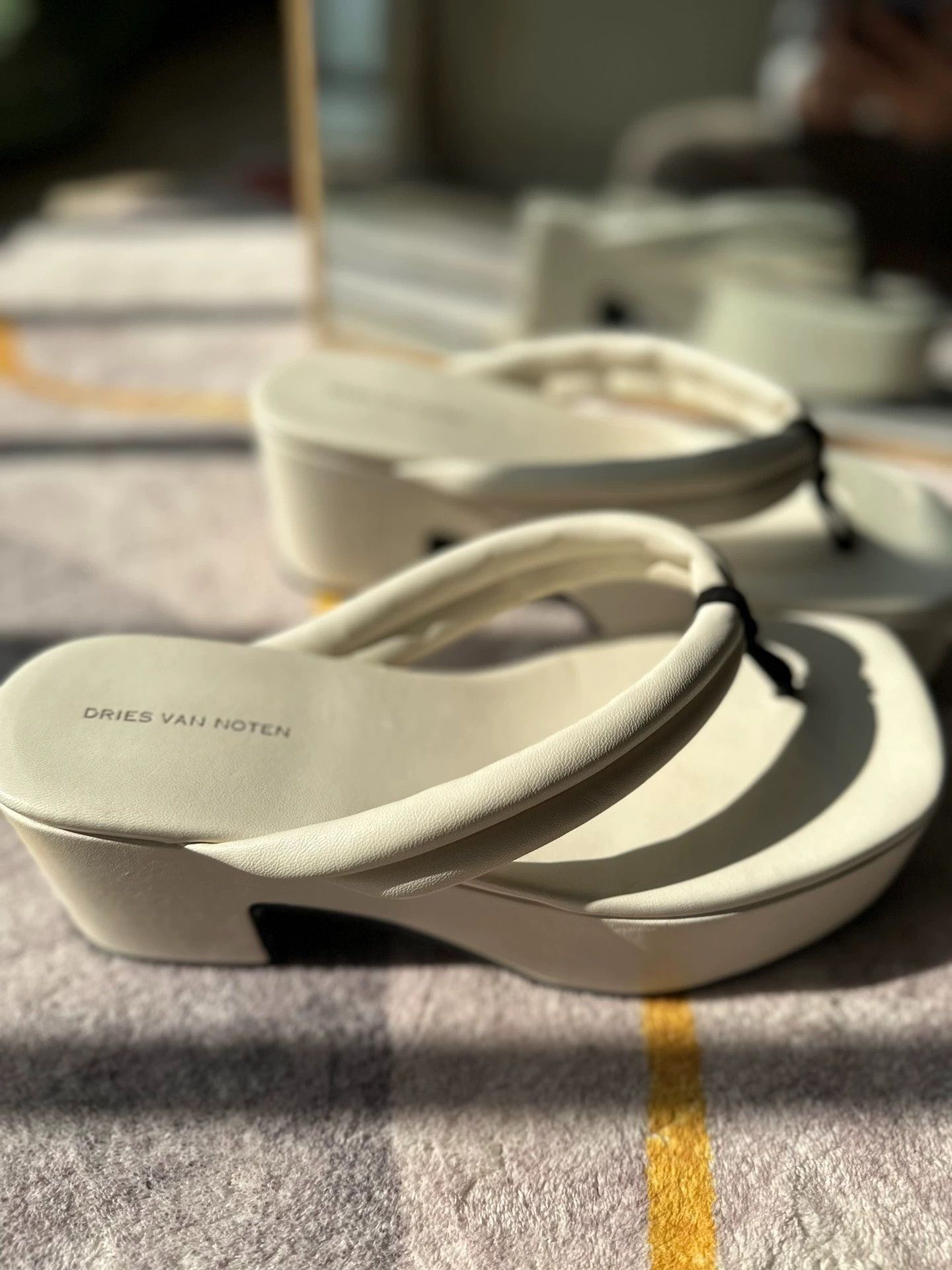Dries Van Noten Dries Van Noten DVN Black & White Shoes EU 38 98+ New Size US 7.5 / IT 37.5 - 6 Thumbnail