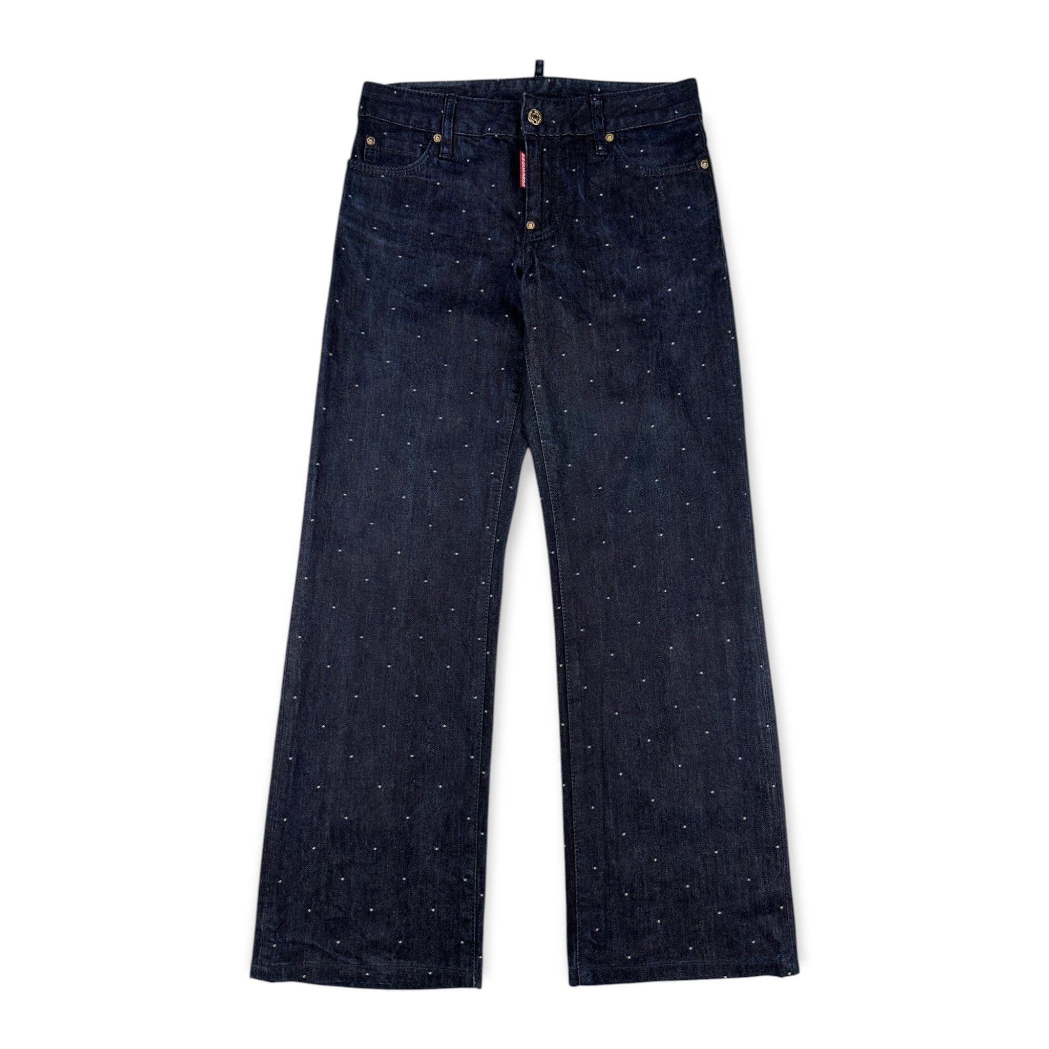 Dsquared2 Polka Dot Denim Jeans Size US 29 - 1 Thumbnail