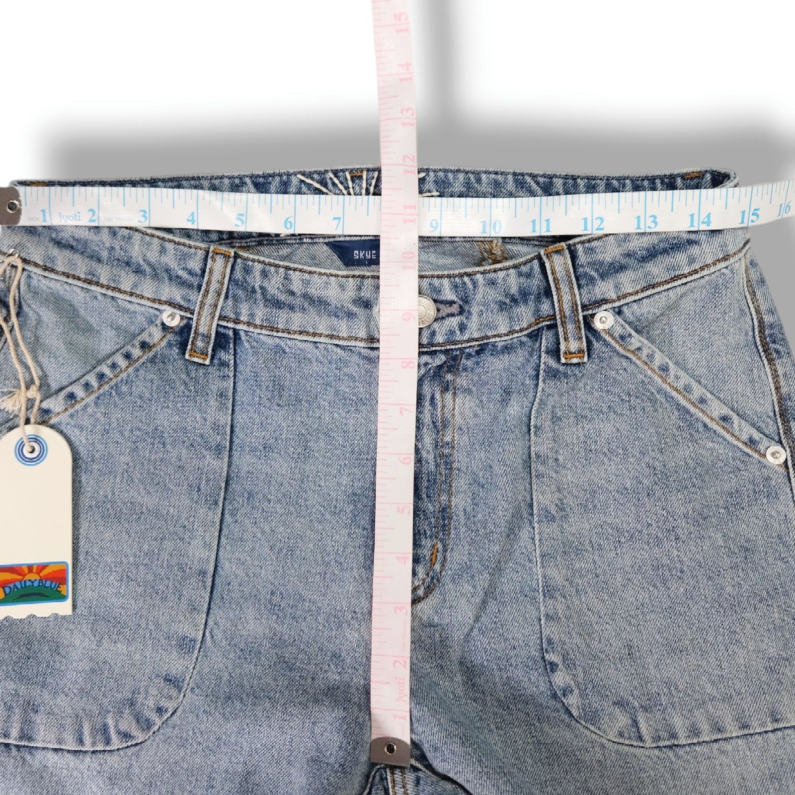 AG Adriano Goldschmied NWT Daily Blue Skye Bellbottom Flare Long Jeans Sz. 28x35 Size 28" / US 6 / IT 42 - 13 Thumbnail