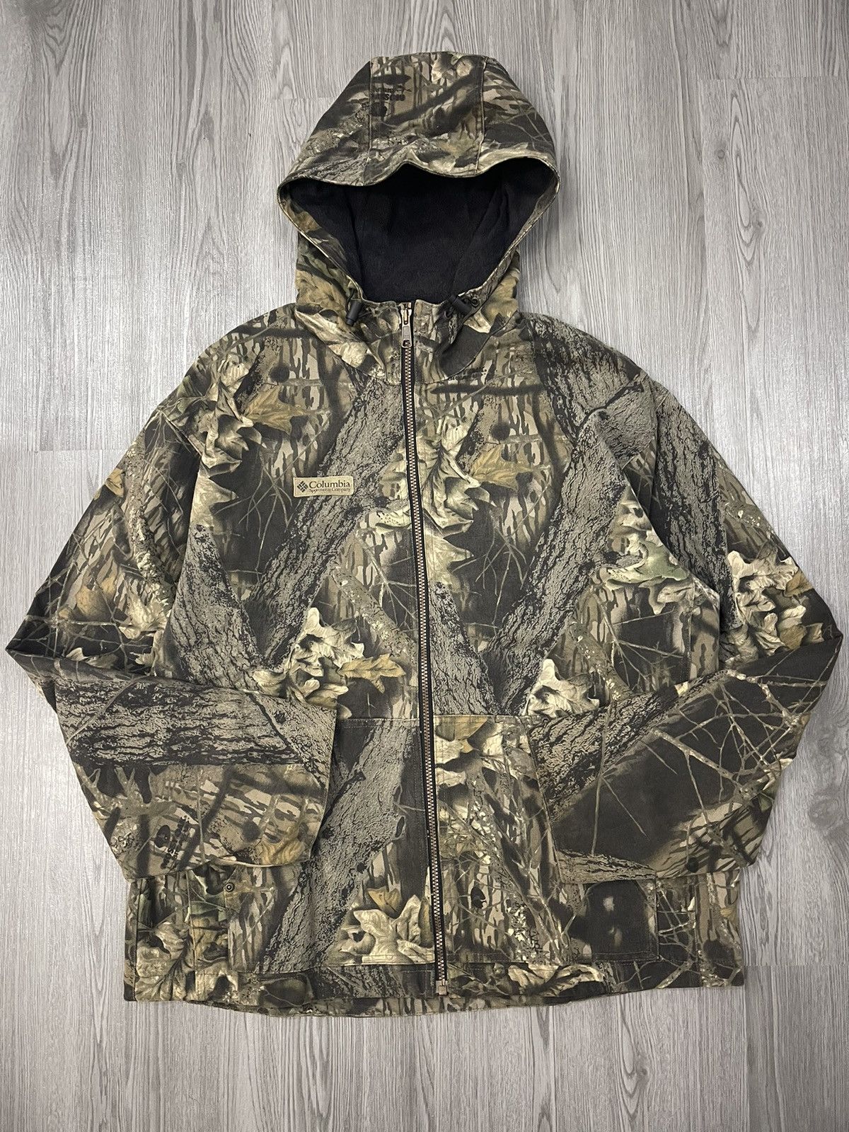 Columbia Columbia Mossy Oak Undercover Tactical Hunting Hooded Jacket Size US L / EU 52-54 / 3 - 2 Thumbnail