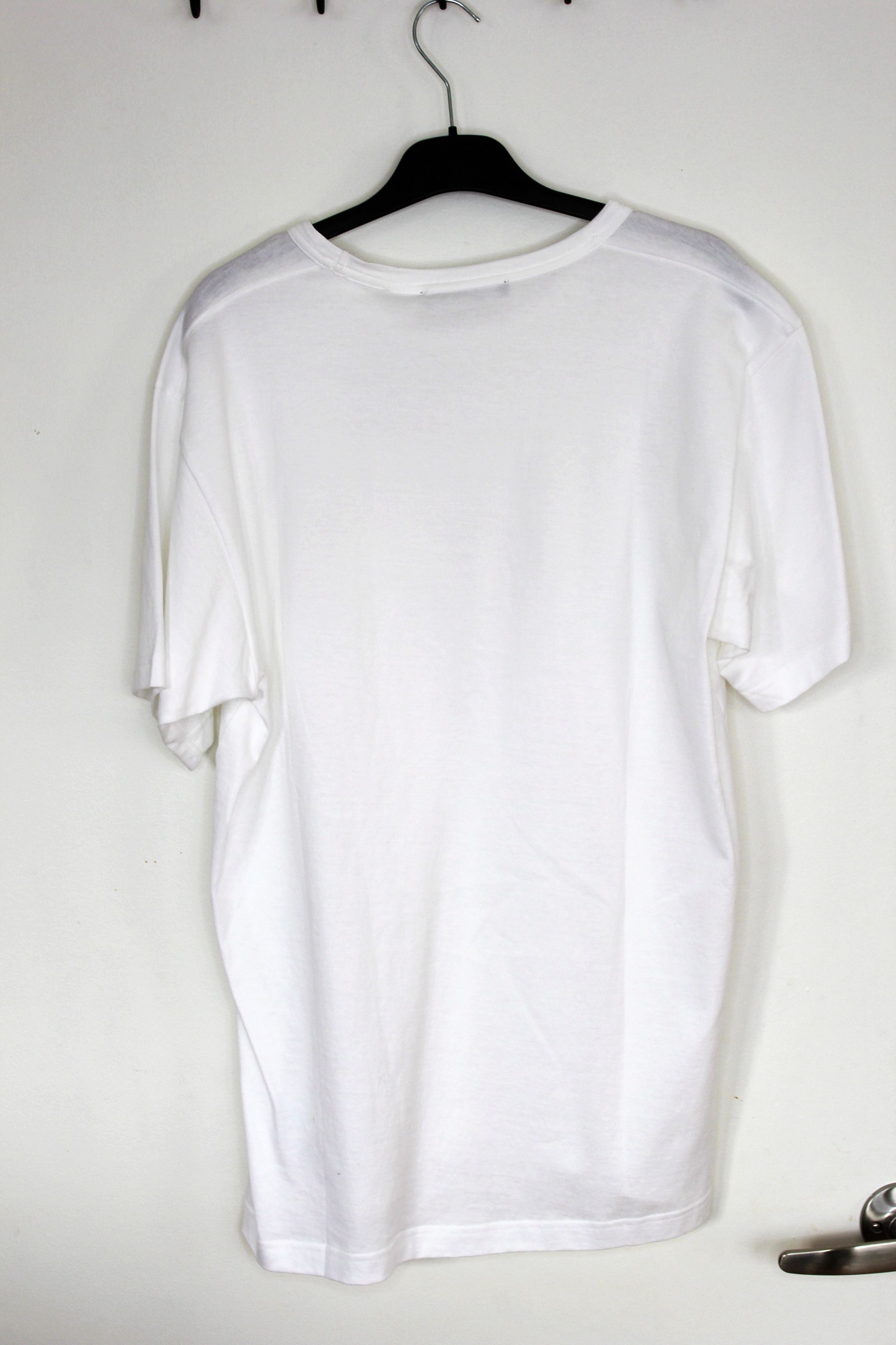 Acne Studios BNWT AW24 ACNE STUDIOS PATCH WHITE TSHIRT XL Size US XL / EU 56 / 4 - 3 Thumbnail