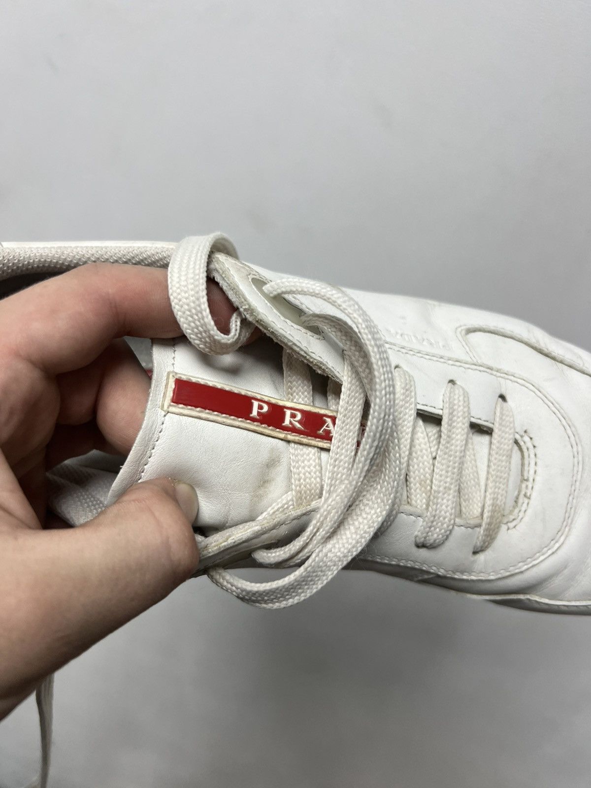 Prada Prada Shoes Vintage White Size US 9.5 / EU 42-43 - 5 Thumbnail