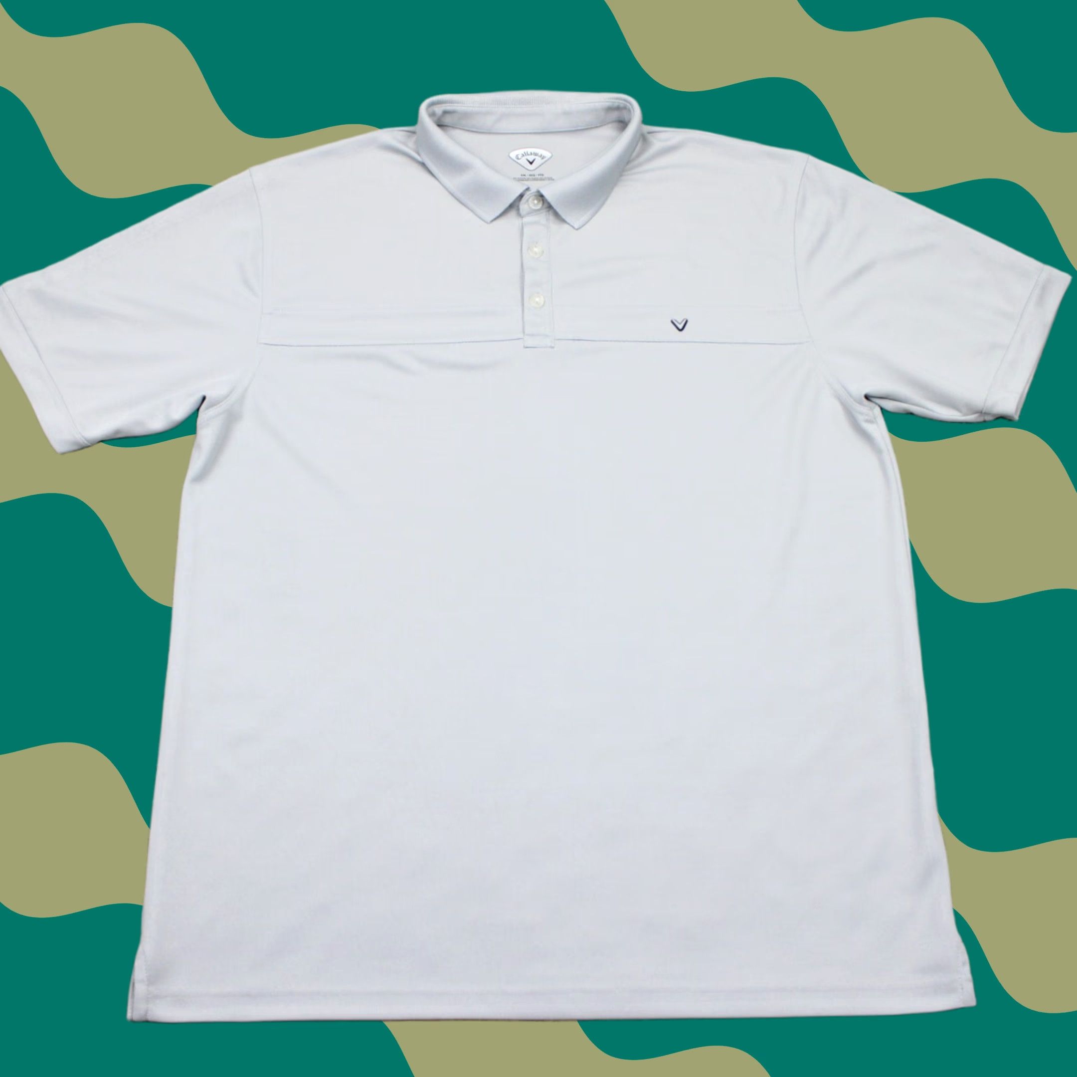 Callaway Callaway Polo Shirt Mens 2XL Gray Short Sleeve Stretch Collared Golf Pullover S/S Polo Shirt Size US XXL / EU 58 / 5 - 1 Thumbnail
