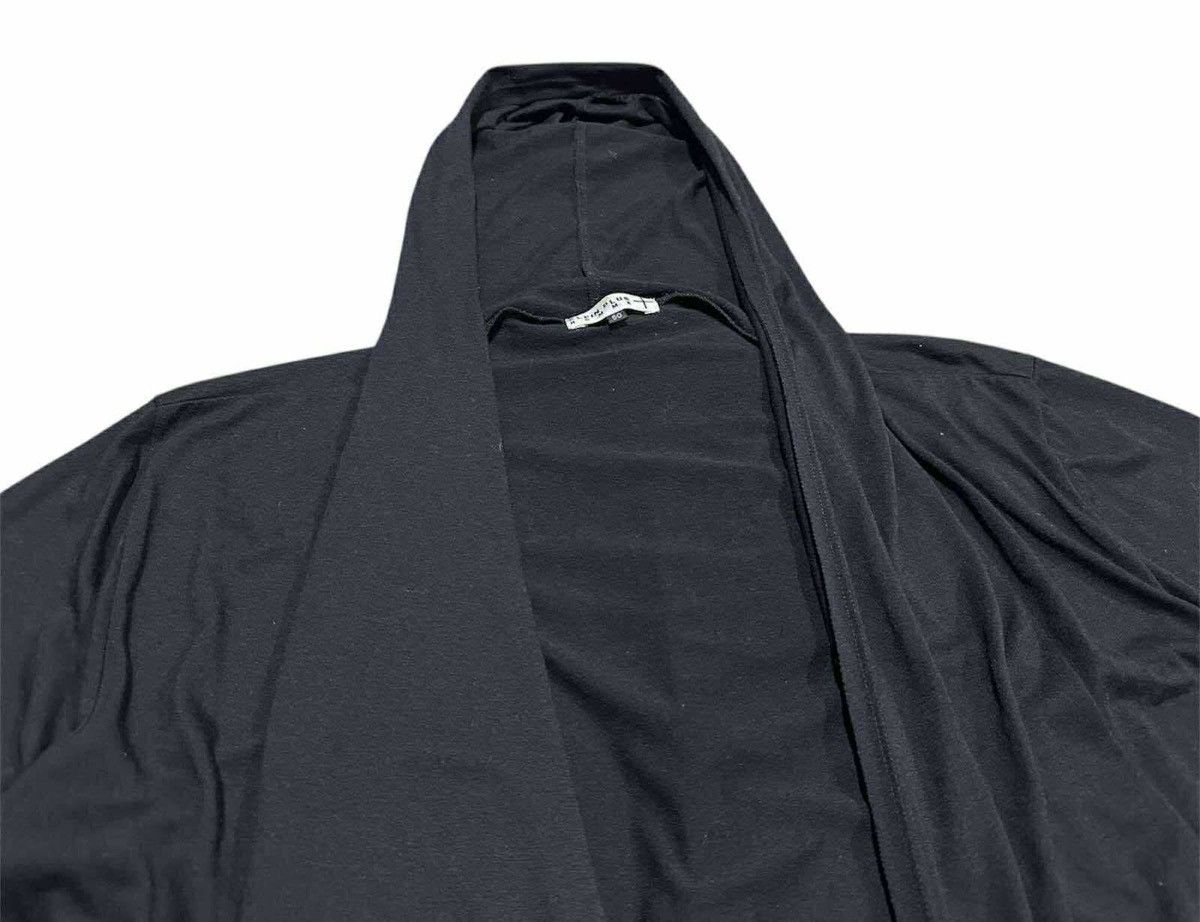Japanese Brand 🔥Y2K Klein Plus Homme Bondage Asymmetric Cardigan Hooded Size US L / EU 52-54 / 3 - 8 Thumbnail