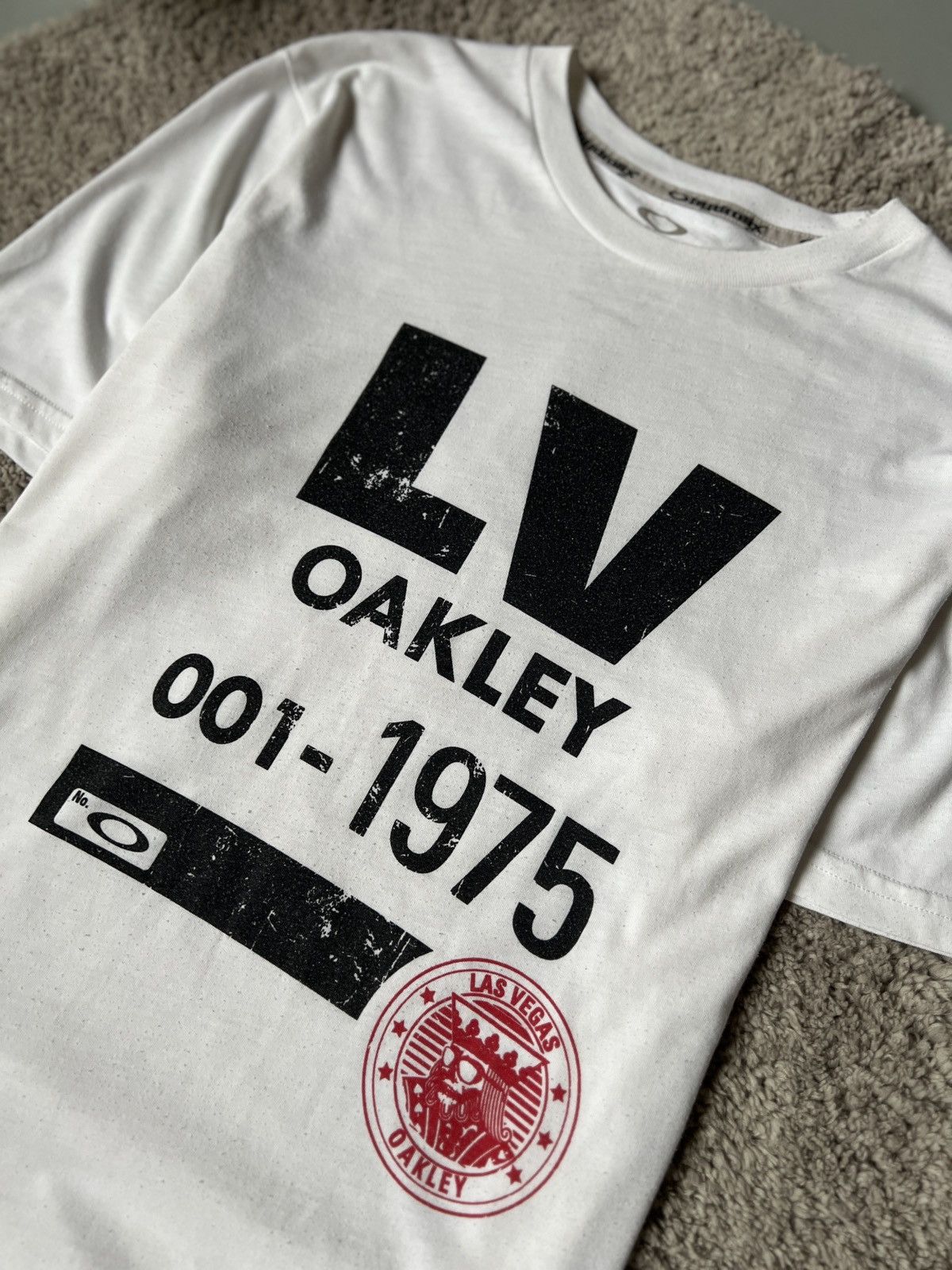 Oakley × Vintage Vintage Oakley White T-shirt Size US M / EU 48-50 / 2 - 3 Thumbnail