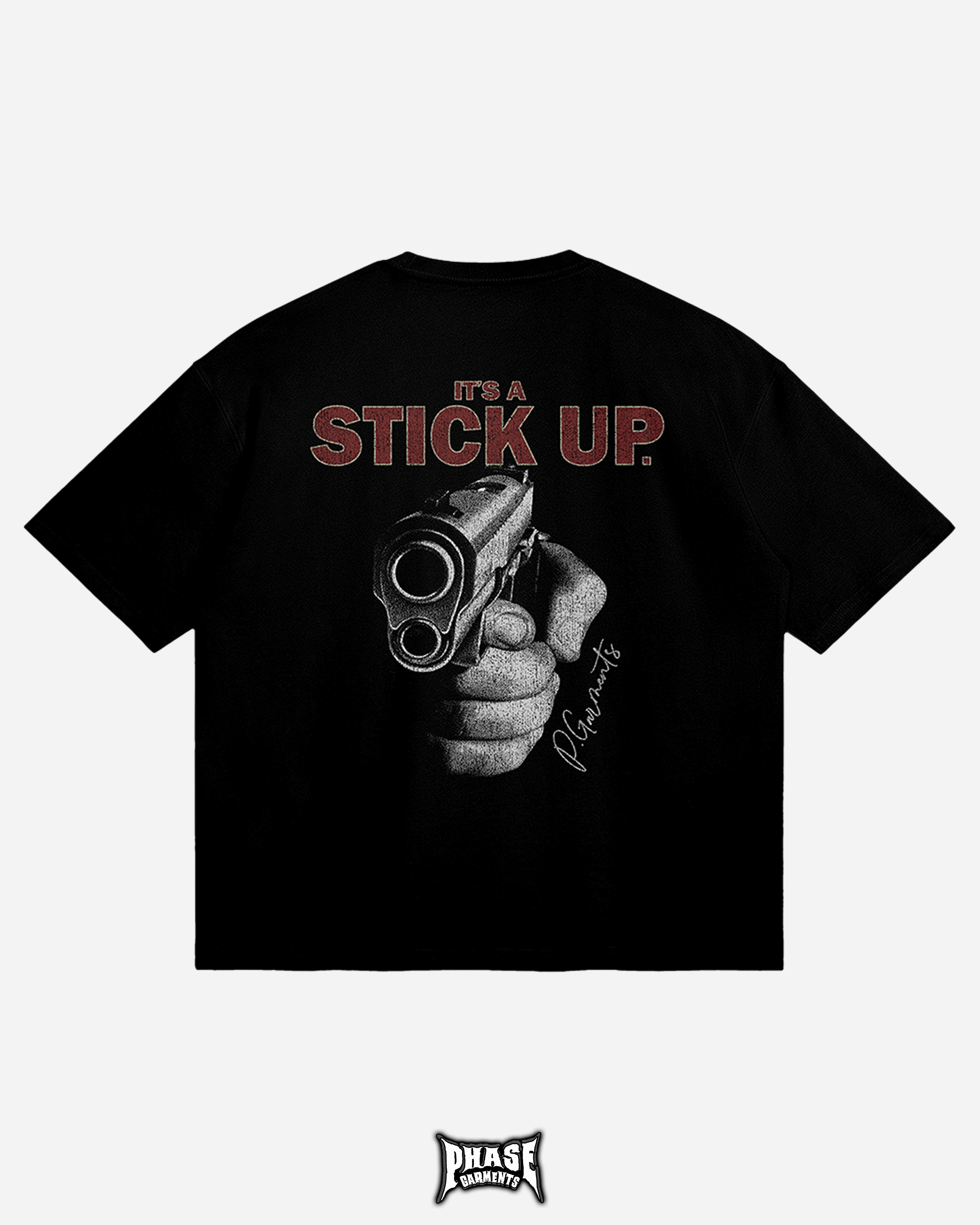 PHASE Garments STICK UP T-Shirt Size 2X-Large Size US XXL / EU 58 / 5 - 2 Thumbnail
