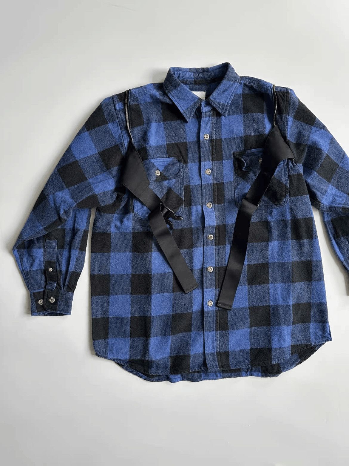Takahiromiyashita The Soloist. One Size Takahiromiyashita the Soloist Zip Shirt-2508 Size US L / EU 52-54 / 3 - 2 Thumbnail