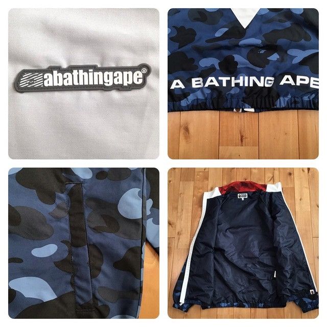 Bape BAPE STA Track Top Jacket Blue camo a bathing ape star Size US M / EU 48-50 / 2 - 3 Thumbnail