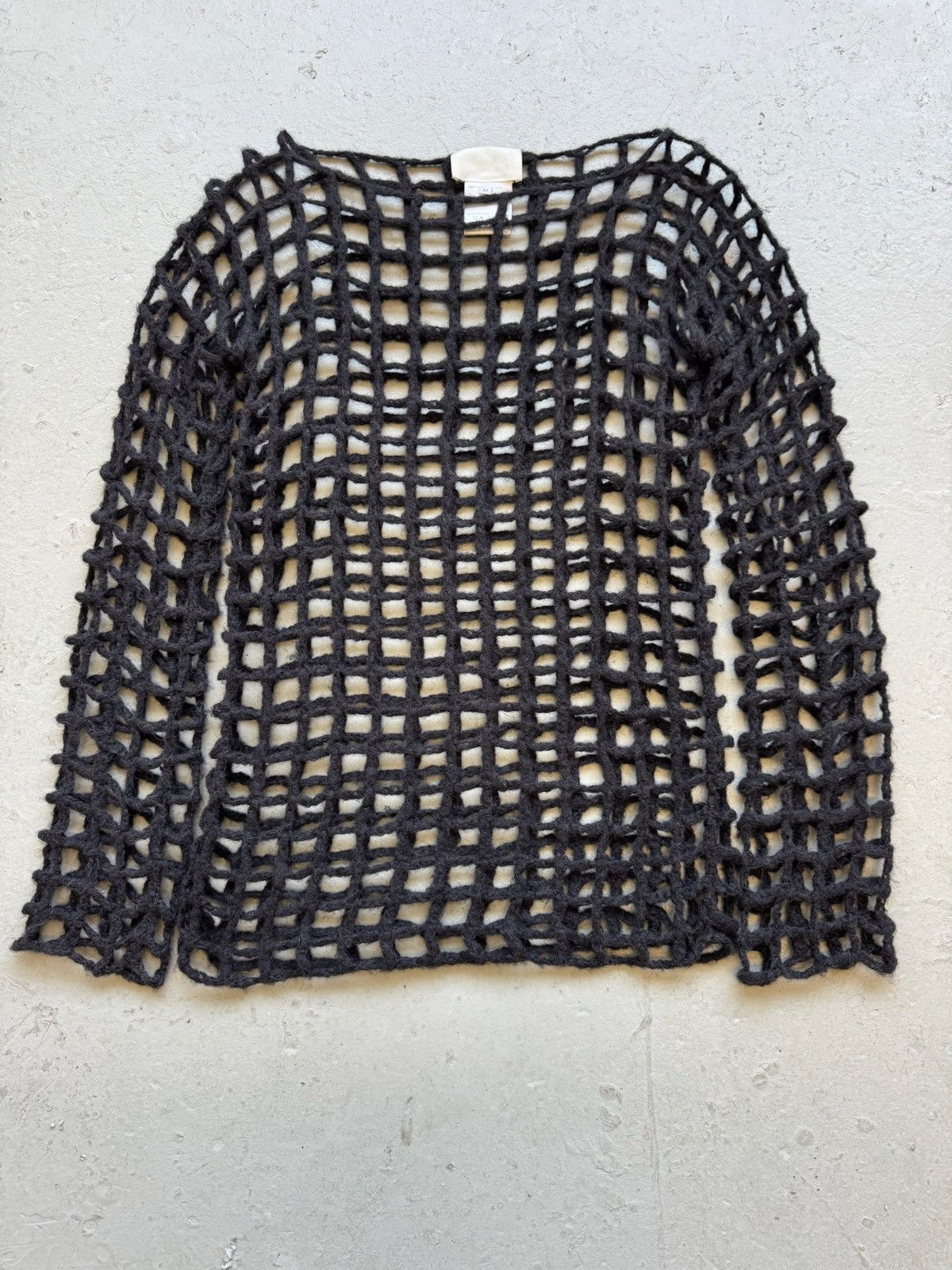 Maison Margiela Maison Martin Margiela Grid Knit Sweater Size US M / EU 48-50 / 2 - 1 Thumbnail