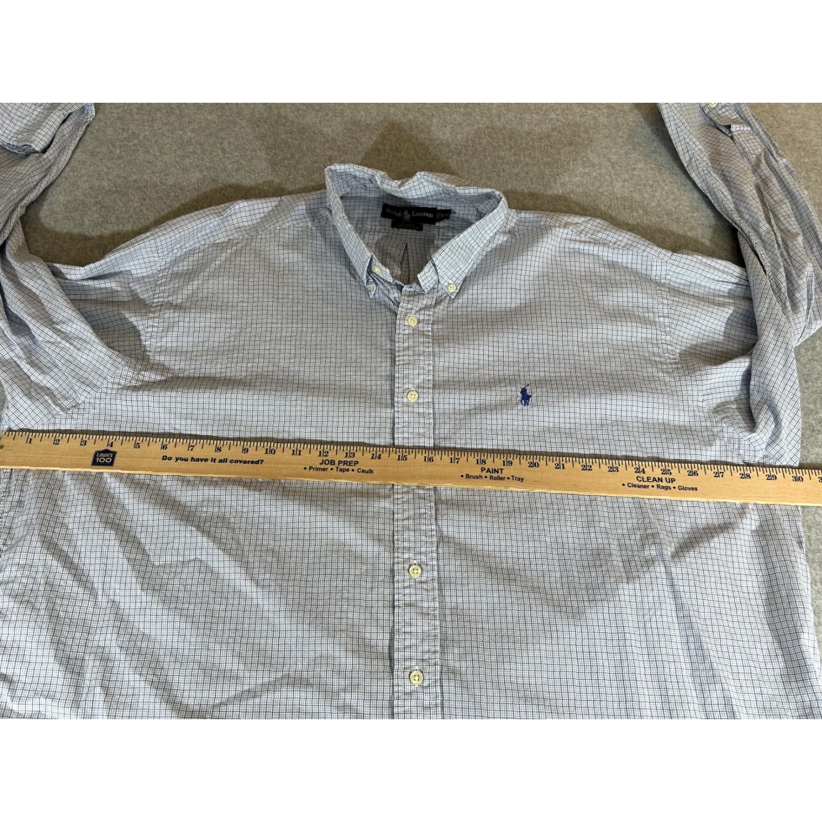 Ralph Lauren Ralph Lauren Shirt Mens 2XL Blue Blake Button Business Casual Office Polo XXL Size US XXL / EU 58 / 5 - 3 Thumbnail