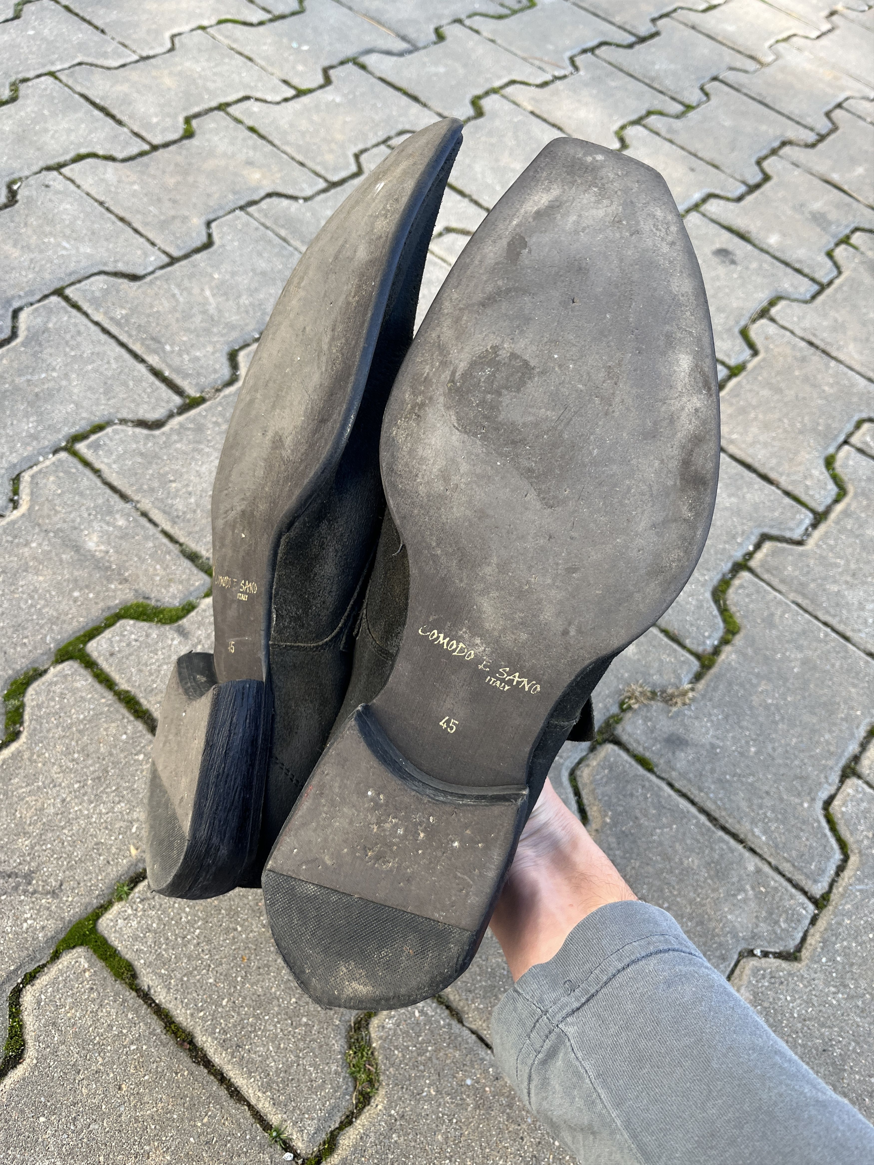 Other Archive grunge studded loafers AS98 vibe long italian avant Size US 12 / EU 45 - 4 Thumbnail