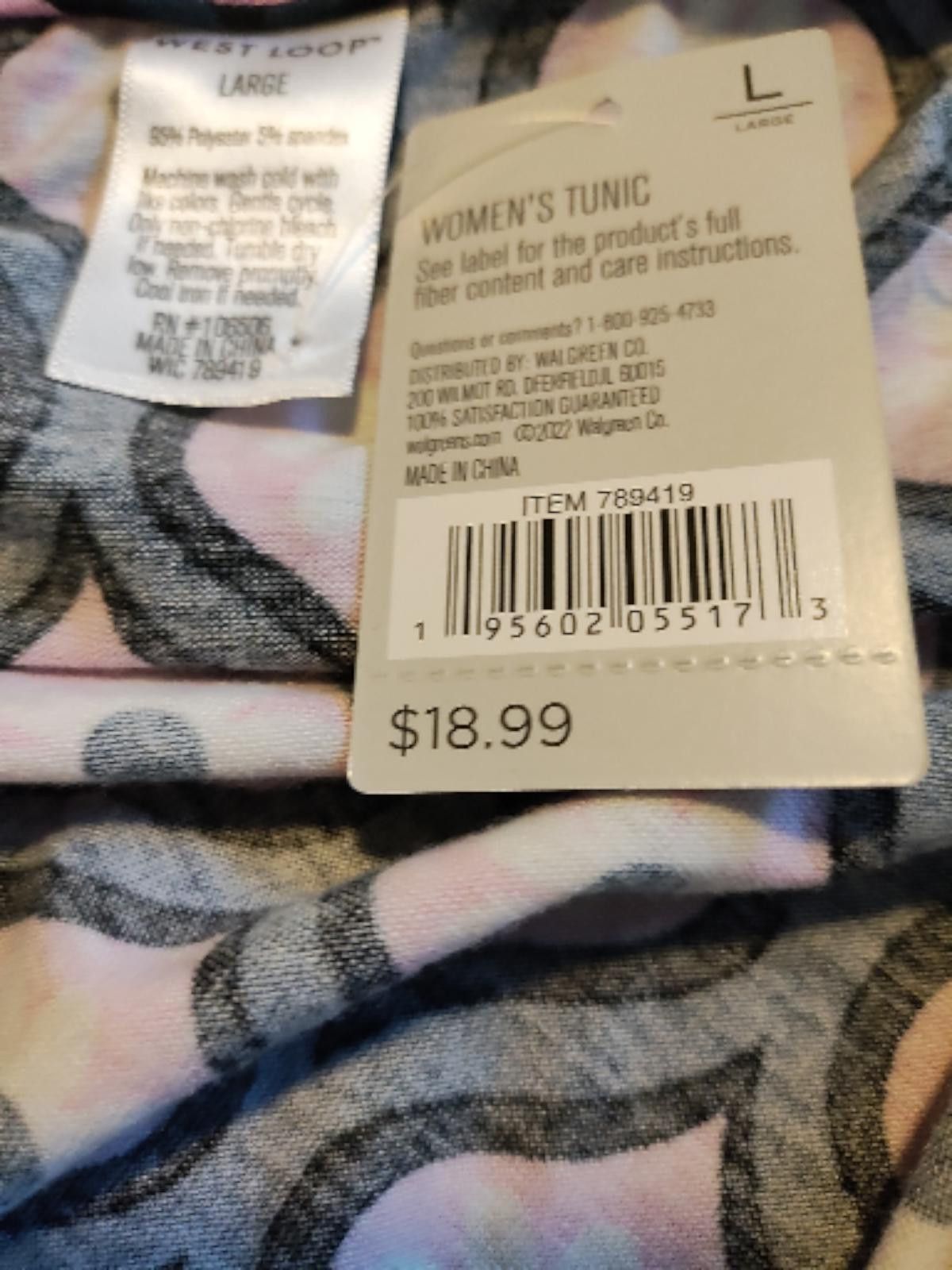 Loop & Weft West Loop Women's Large Tunic Top Size L / US 10 / IT 46 - 7 Thumbnail
