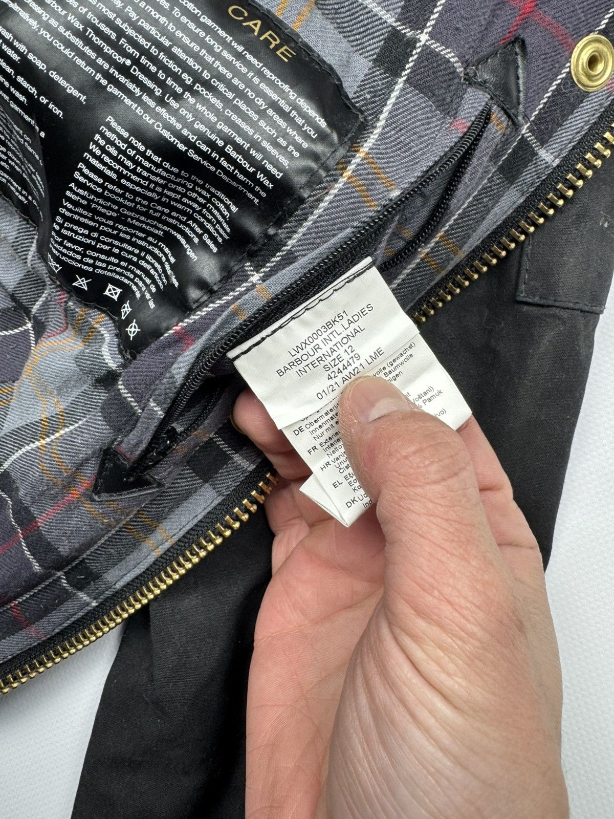 Barbour Barbour International Wax Jacket Size M / US 6-8 / IT 42-44 - 11 Thumbnail