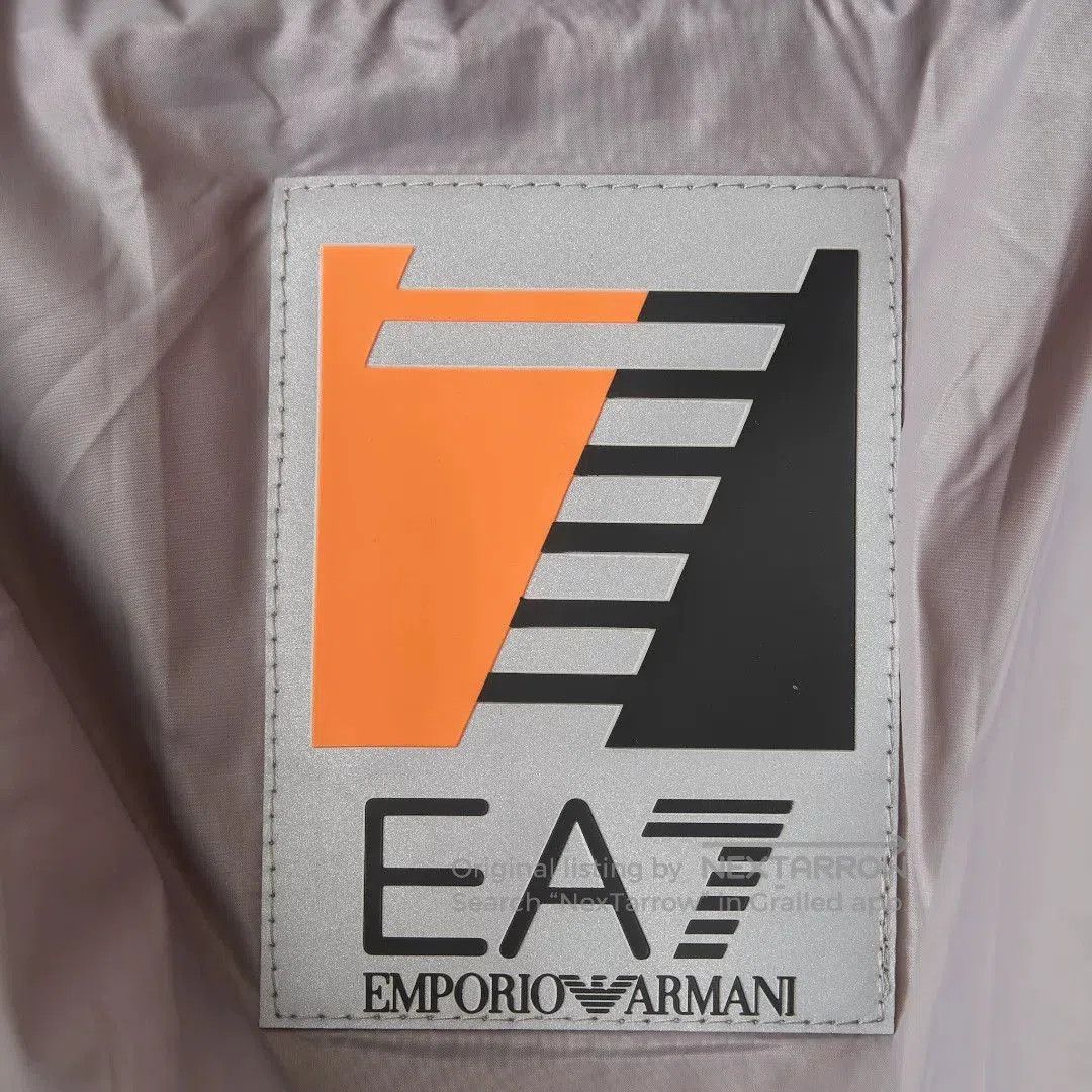 Emporio Armani EA7 Men's Patchwork Hooded Cotton Jacket. Size US M / EU 48-50 / 2 - 7 Thumbnail