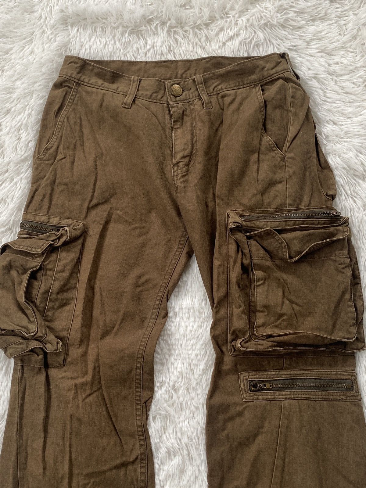 Japanese Brand × Takeo Kikuchi RETRO PUNK🔥Cargo Pant Multipocket by Takeo Kikuchi Size US 30 / EU 46 - 5 Thumbnail