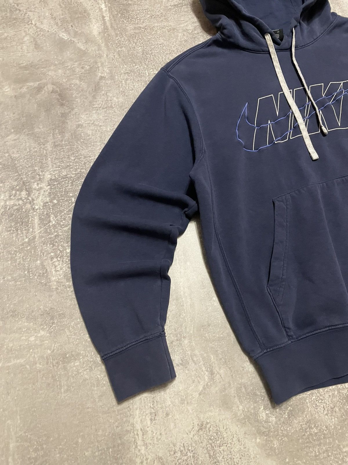 Nike × Vintage Vintage Nike Swoosh Logo Hoodie Pullover Y2K Size S Size US S / EU 44-46 / 1 - 4 Thumbnail