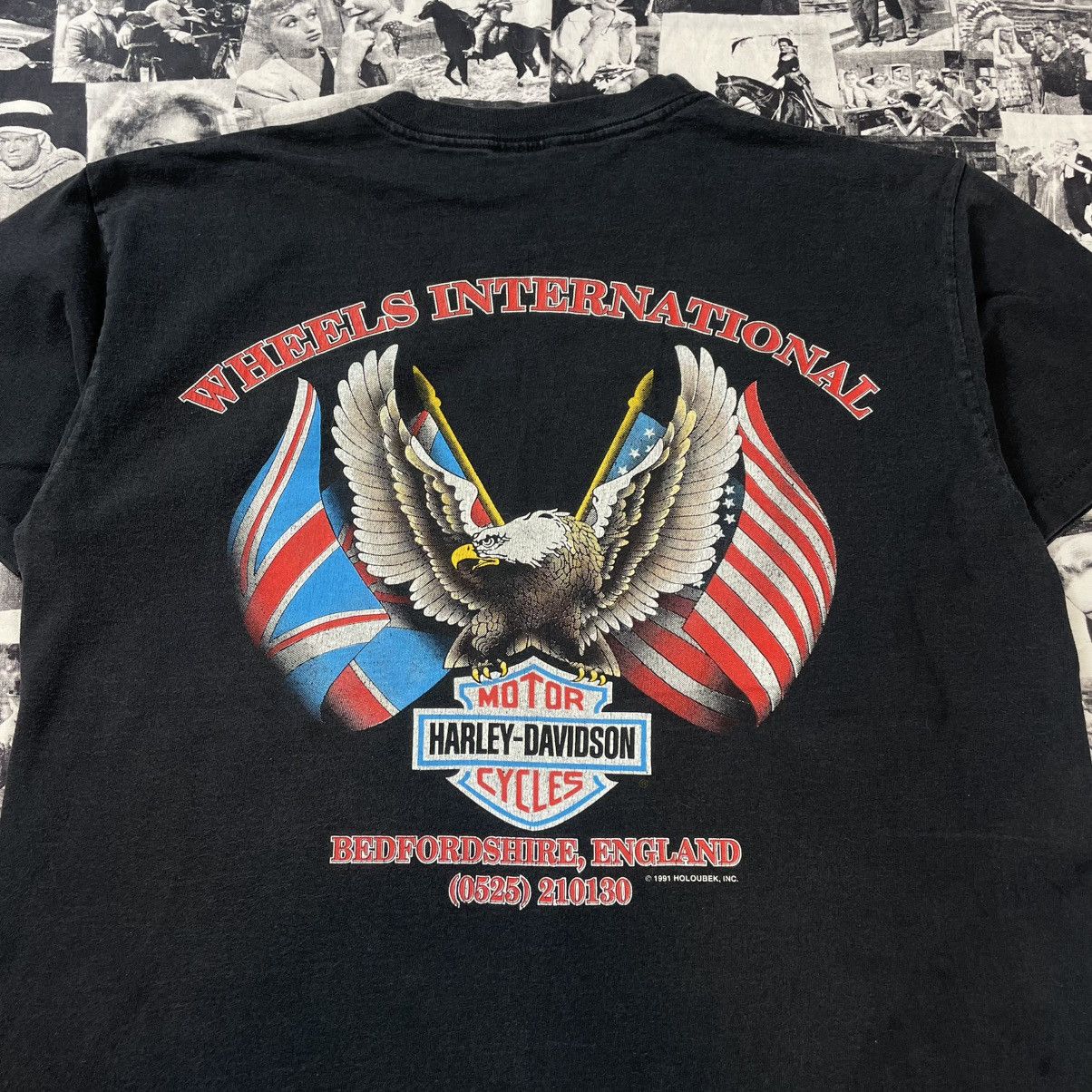Harley Davidson 90s Harley Davison vintage t-shirt Size US L / EU 52-54 / 3 - 4 Thumbnail