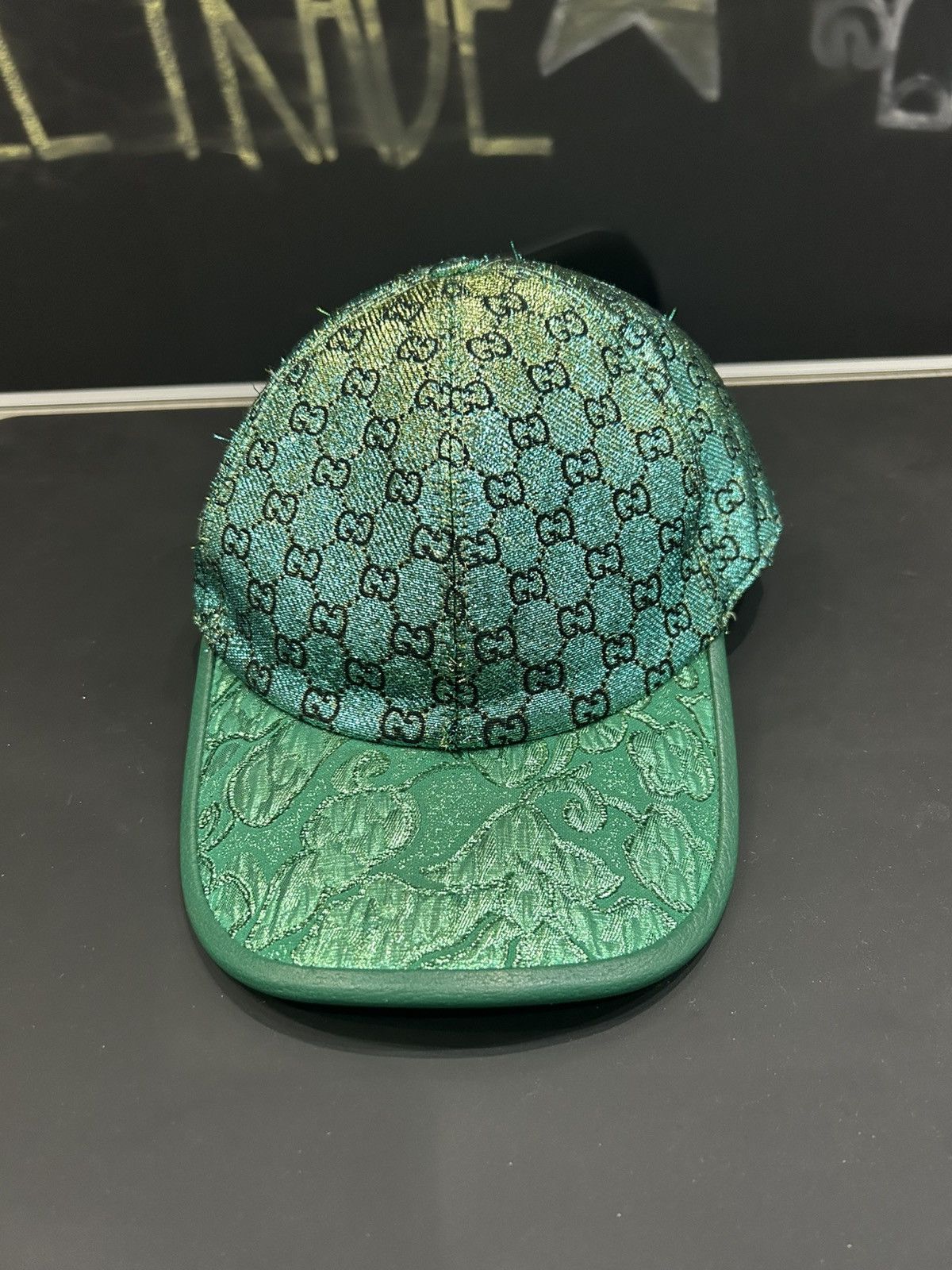 Gucci Gucci iridescent monogram hat Size ONE SIZE - 1 Thumbnail