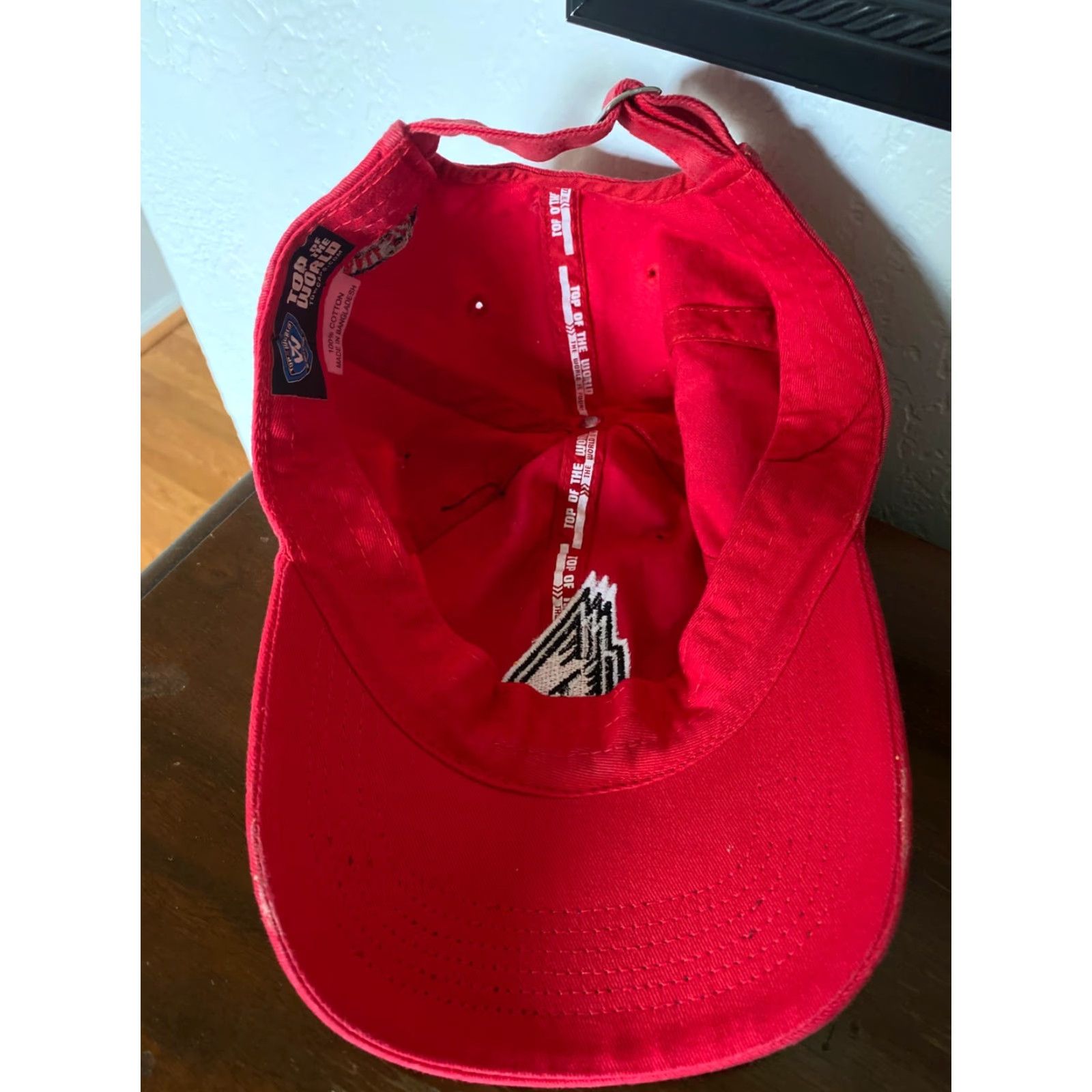 Vintage Ball State Cardinals Football Cap Dad Hat Strapback Red Top of the World Baseball Cap Mens Adjustable The Game USA Theme Size US M / EU 48-50 / 2 - 4 Thumbnail