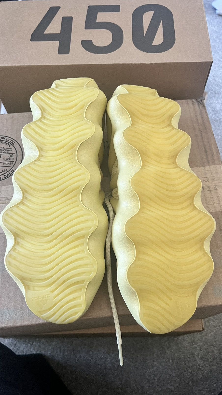 Adidas × Kanye West Yeezy 450 -Sulfur- Size US 11.5 / EU 44-45 - 4 Thumbnail