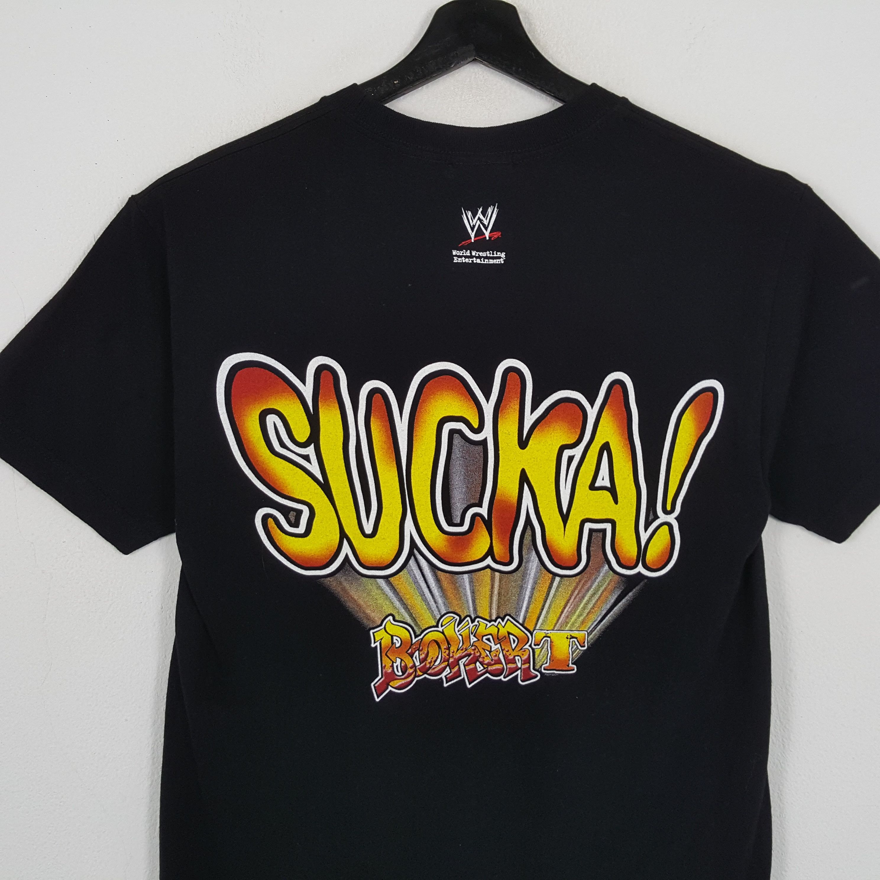 Vintage × WWE WWE BOKER T Wrestling Entertainment Vintage Tshirt Size US L / EU 52-54 / 3 - 3 Thumbnail