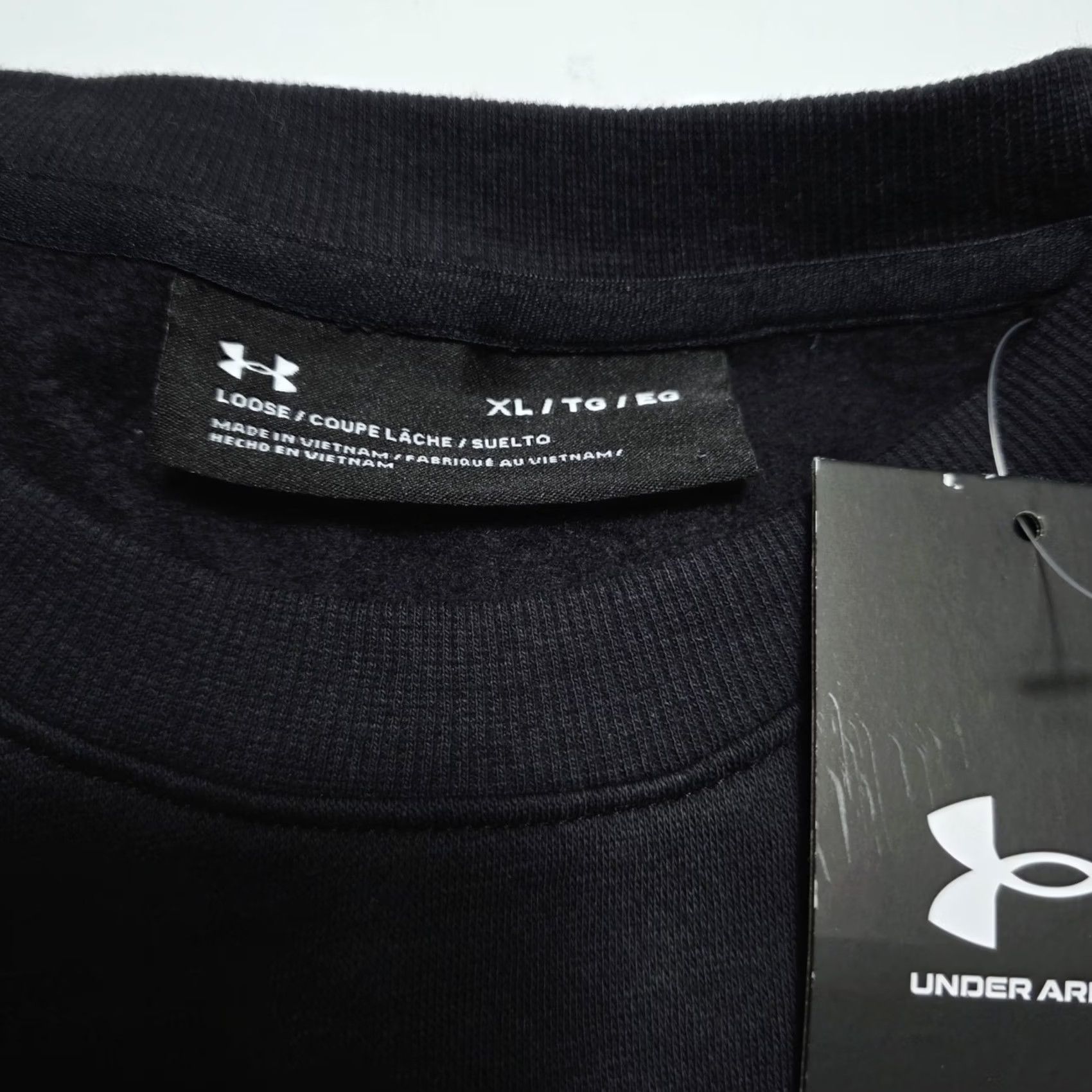 Under Armour Under Armour Sweatshirt Bowling Green Falcon Women's XL Loose Black Crew Neck Pullover NWT NCAA Sports Logo Size XL / US 12-14 / IT 48-50 - 6 Thumbnail