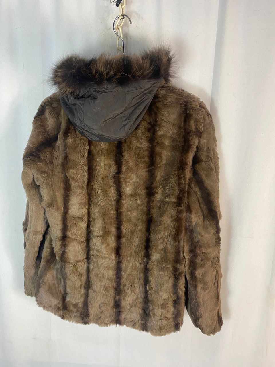 Balmain Balmain paris reversible fur/silk button up hoodie jacket Size M / US 6-8 / IT 42-44 - 14 Thumbnail