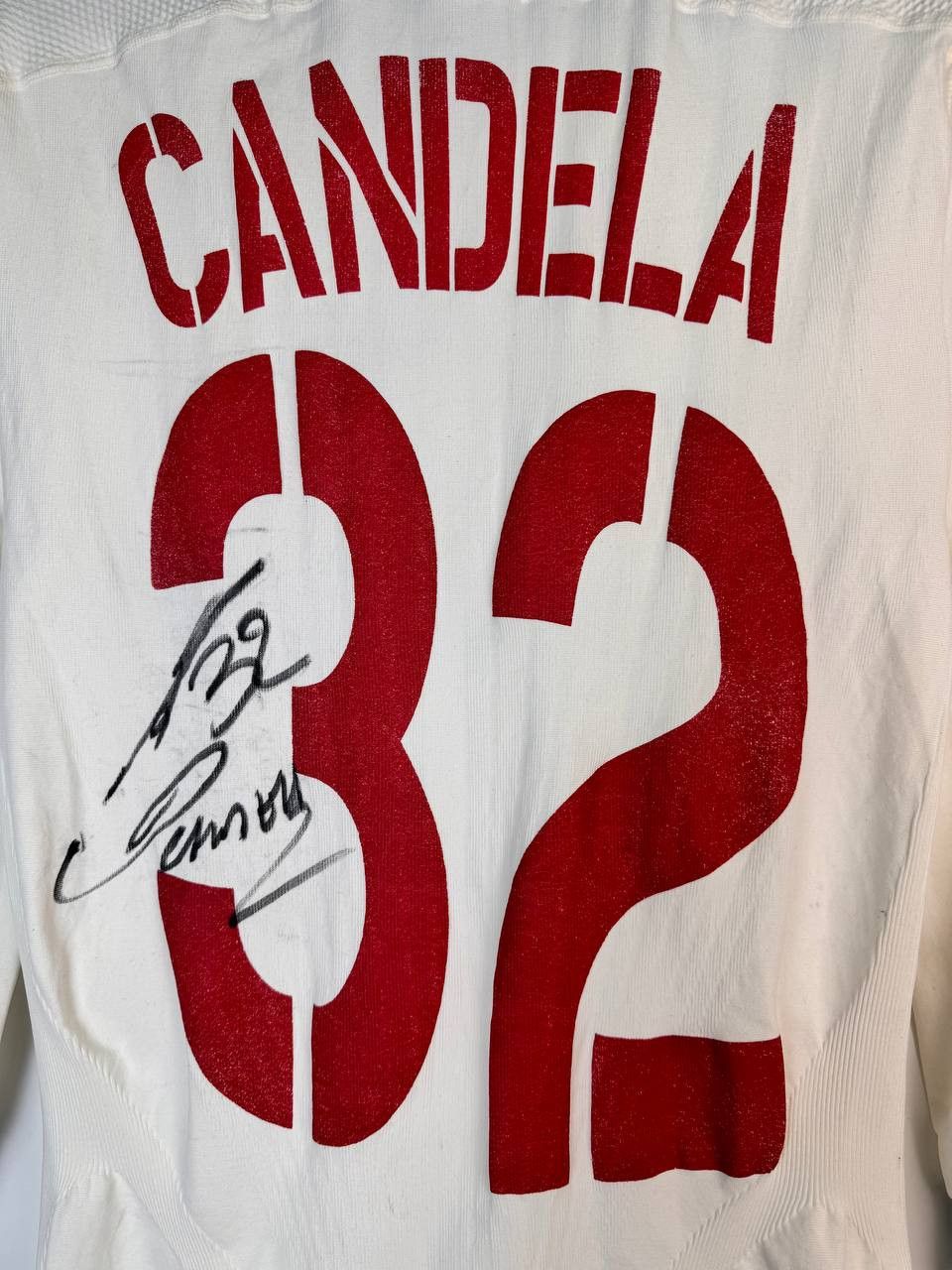 Diadora × Vintage Match worn AS Roma European away football shirt jersey Size US M / EU 48-50 / 2 - 6 Thumbnail