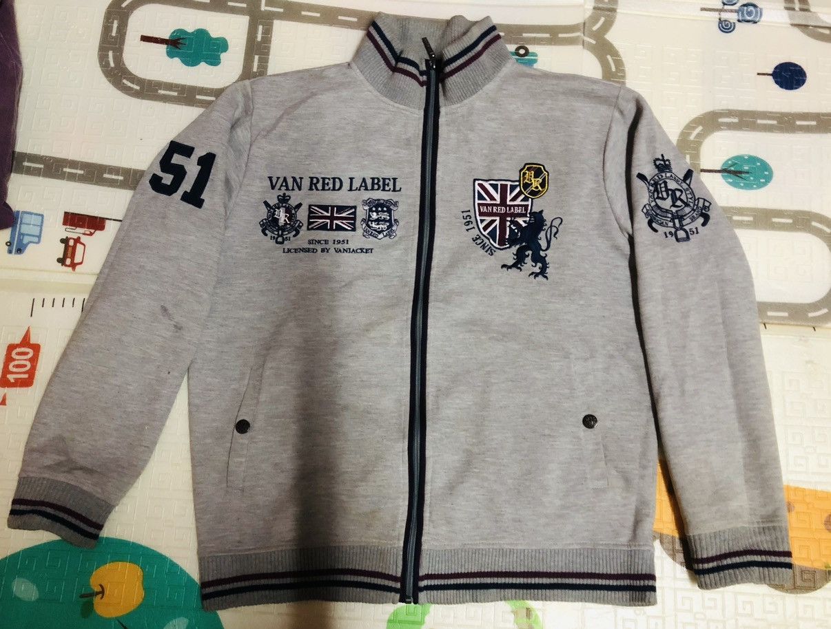 Japanese Brand × Vintage Vintage american brand varsity jacket embroidered logo Size US L / EU 52-54 / 3 - 3 Thumbnail