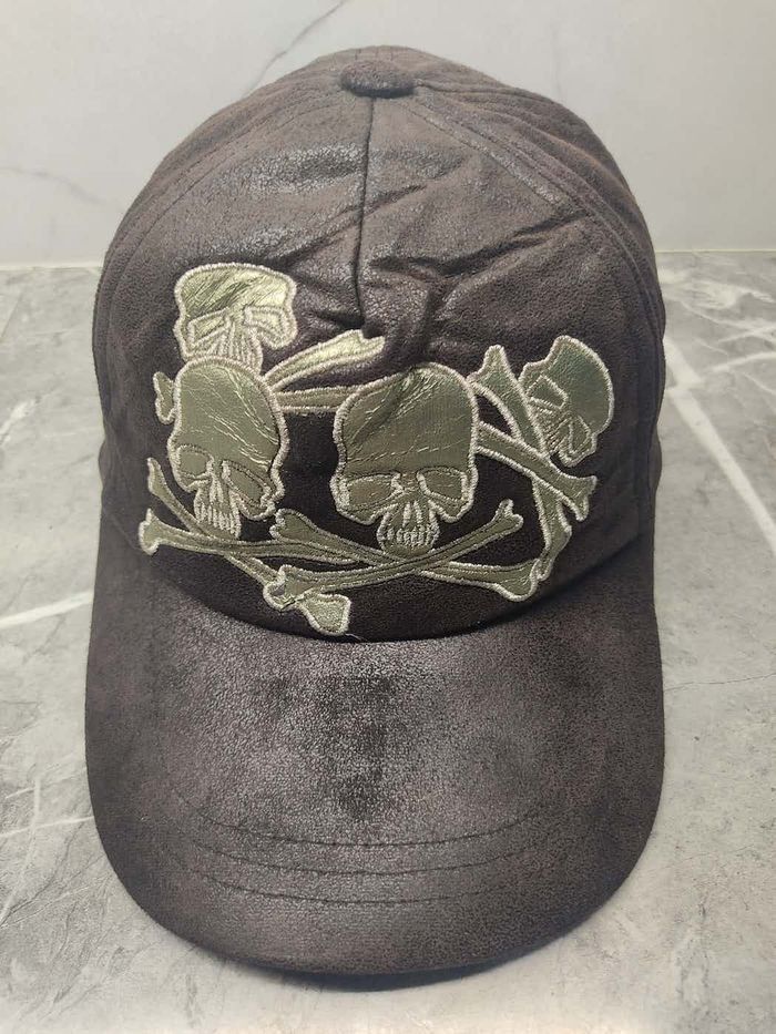 Japanese Brand Vintage Skulls Patches Cap Hat Size ONE SIZE - 2 Thumbnail