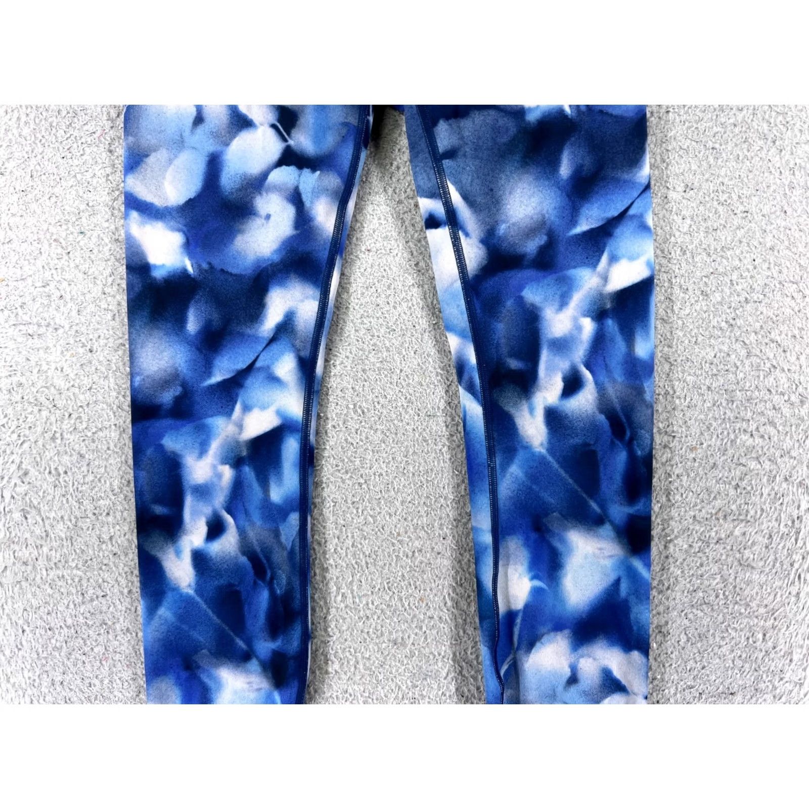 Lululemon Lululemon Wunder Under Pants Womens 4 Blue Hi-Rise 28" Luon W5AP7S Tight Stretch Athletic Yoga Size 27" / US 4 / IT 40 - 3 Thumbnail