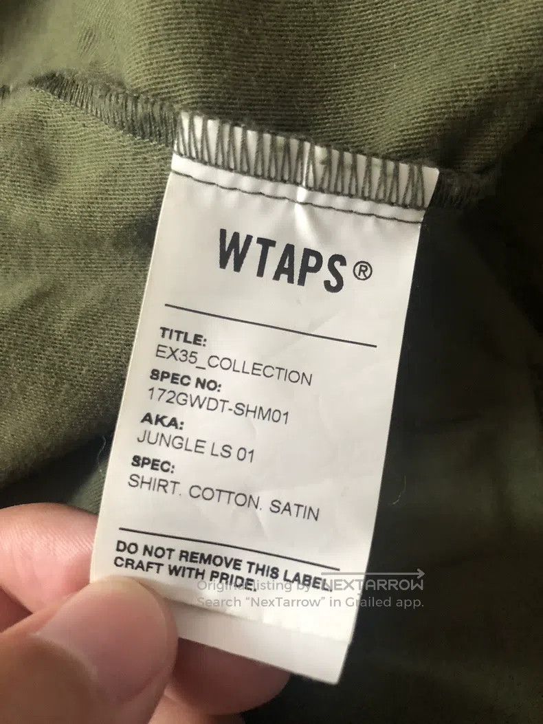 Wtaps Wtaps Military green four-pocket coat Size US M / EU 48-50 / 2 - 6 Thumbnail